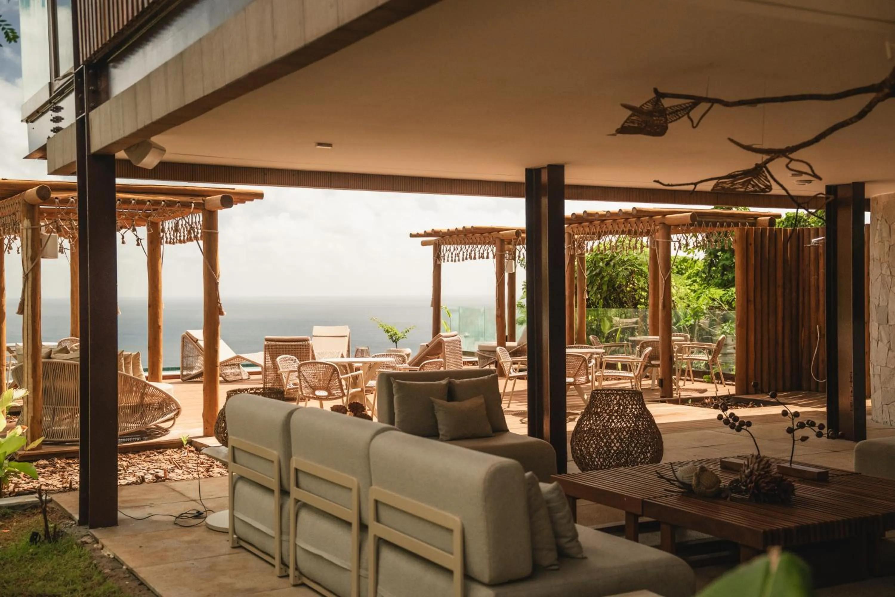 Lobby or reception in Pousada Filó