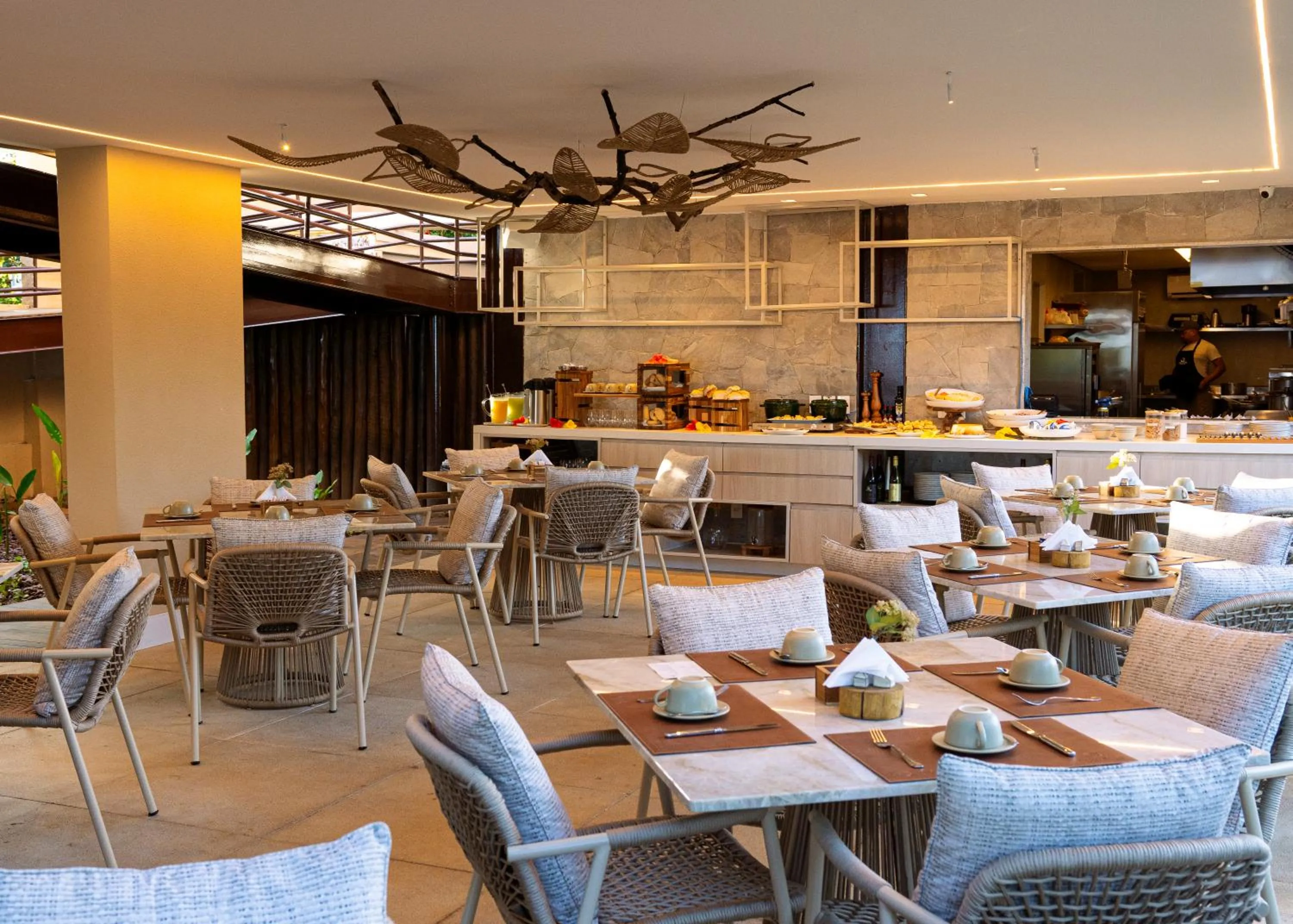 Restaurant/places to eat in Pousada Filó