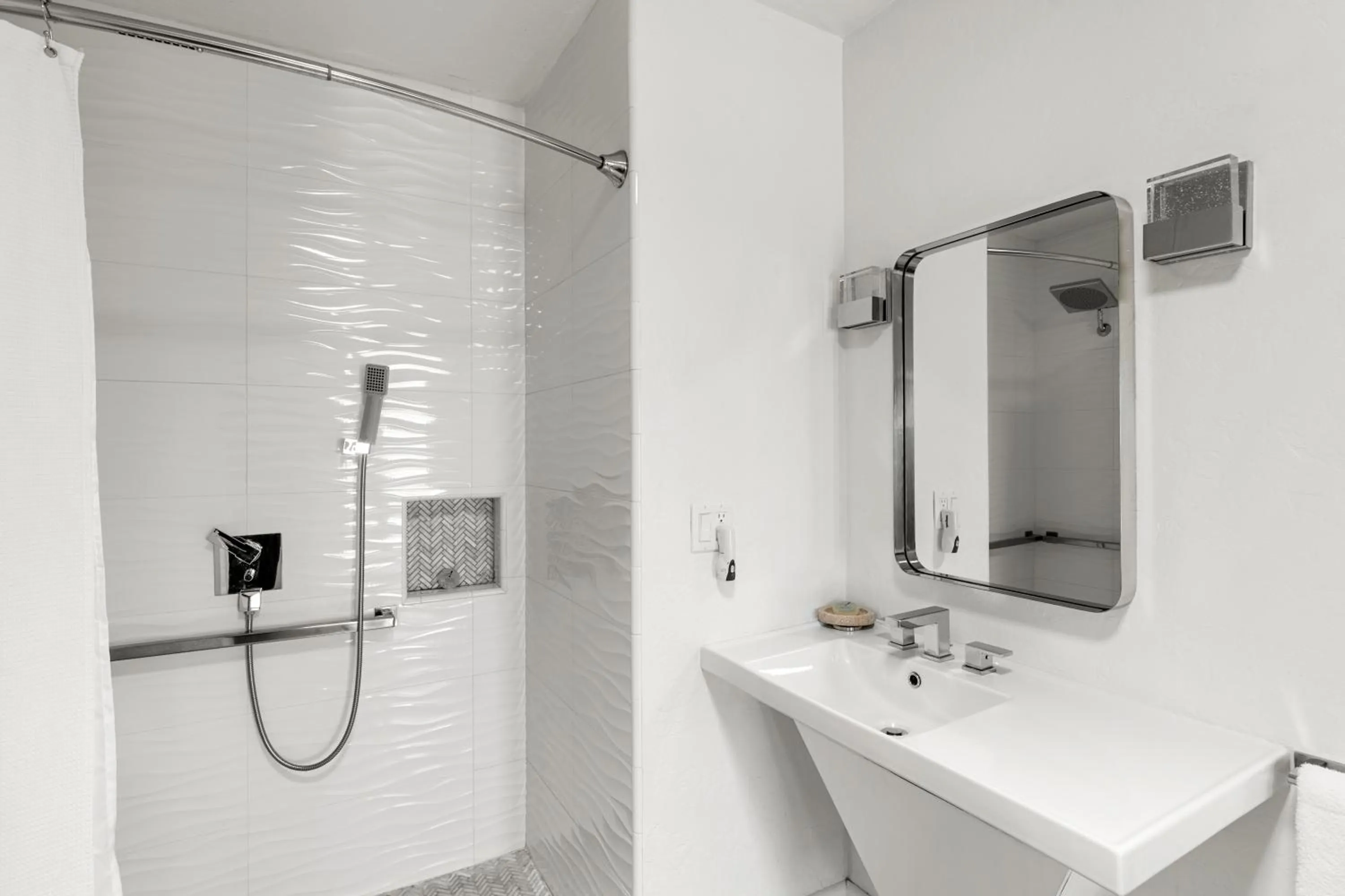 Shower in Point Arena Lighthouse