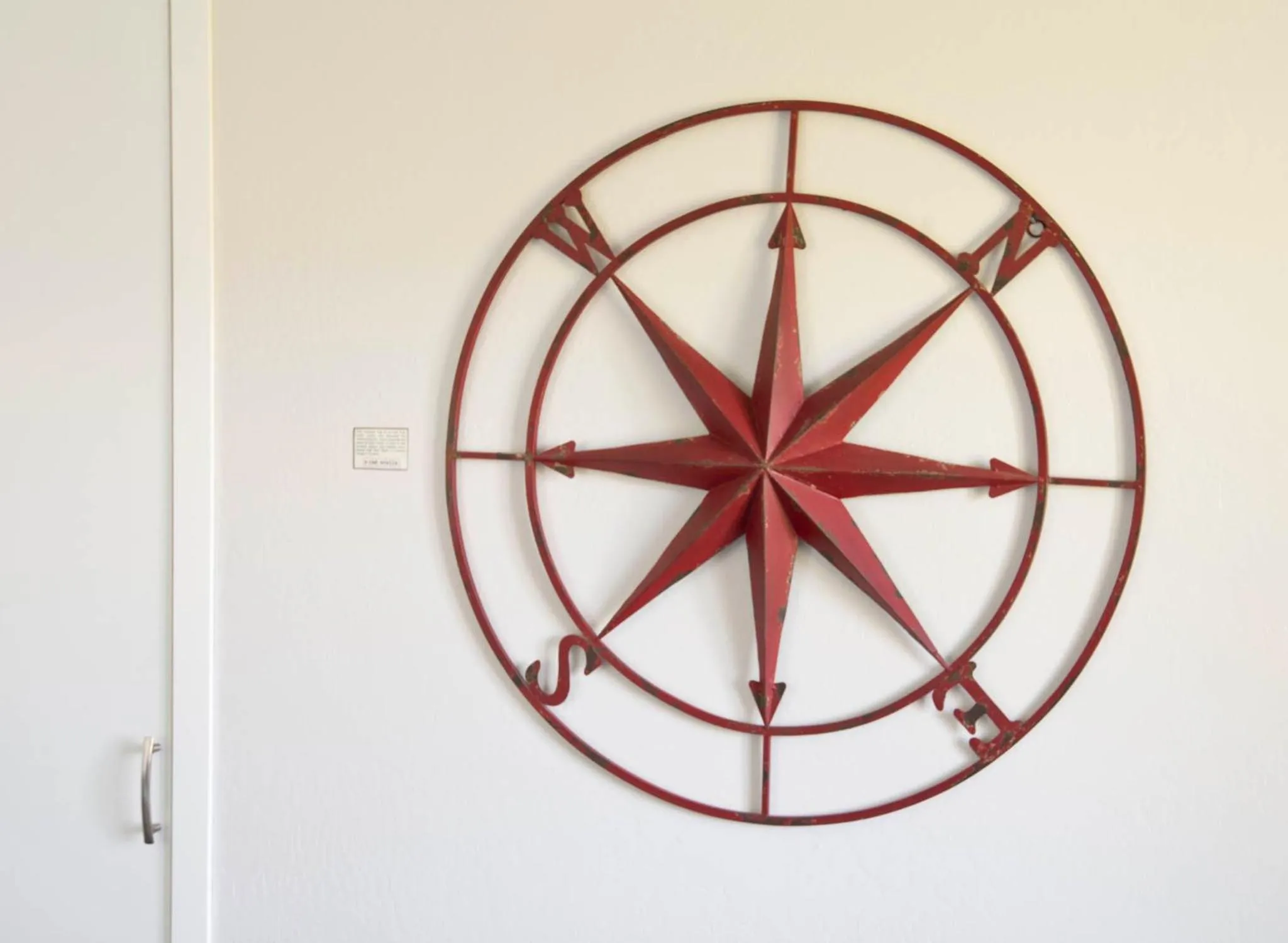 Decorative detail in Point Arena Lighthouse