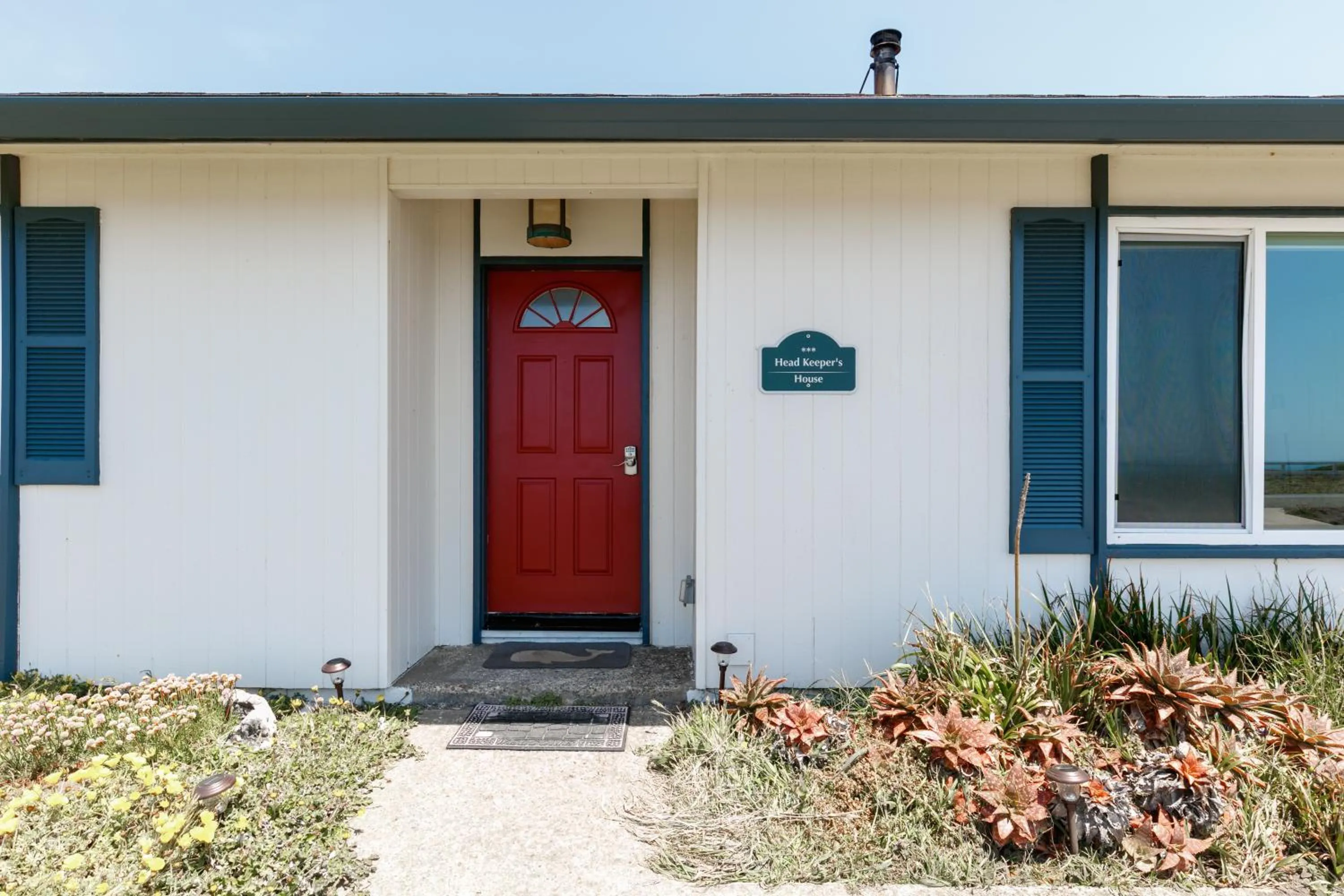 Facade/entrance in Point Arena Lighthouse