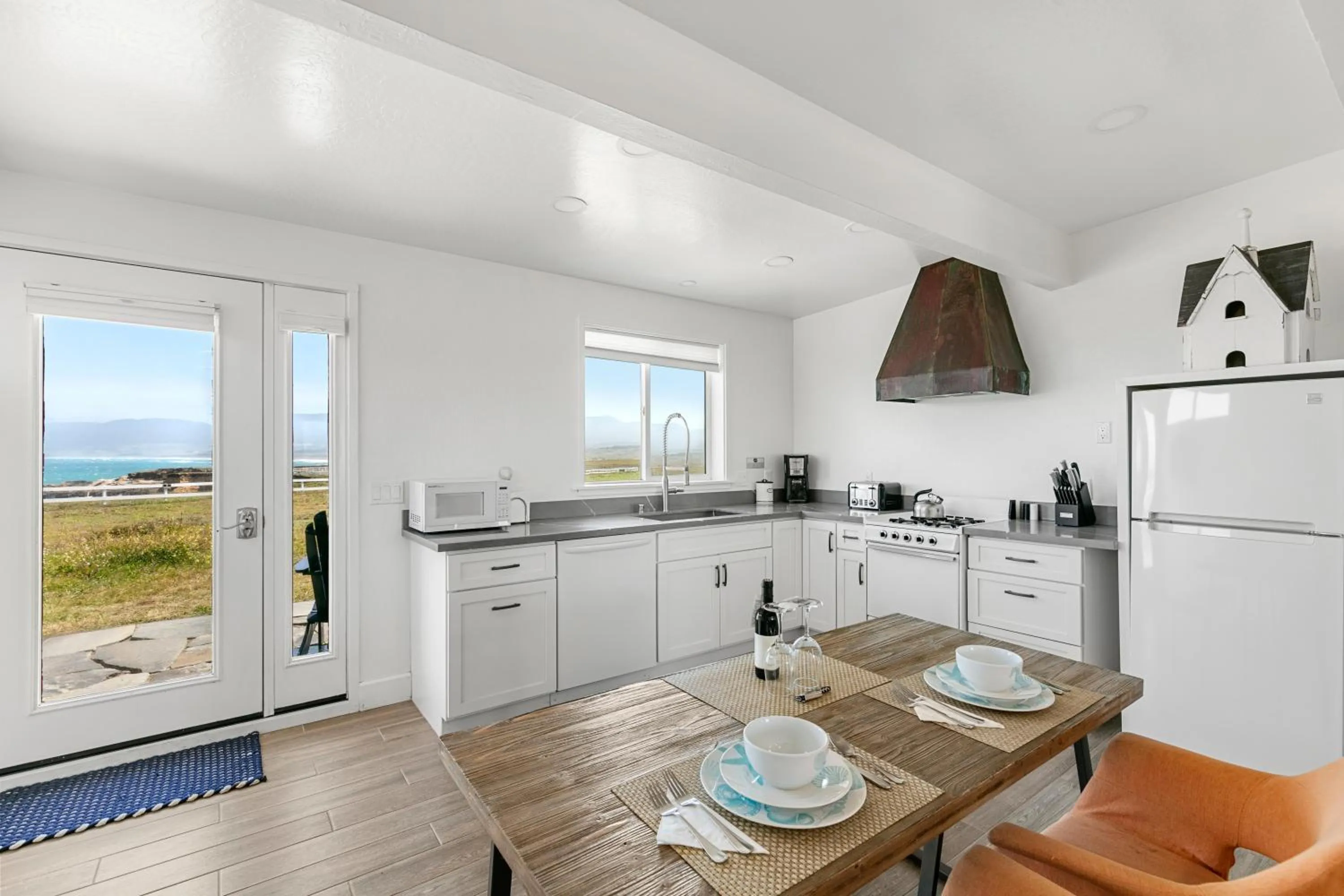 Patio in Point Arena Lighthouse