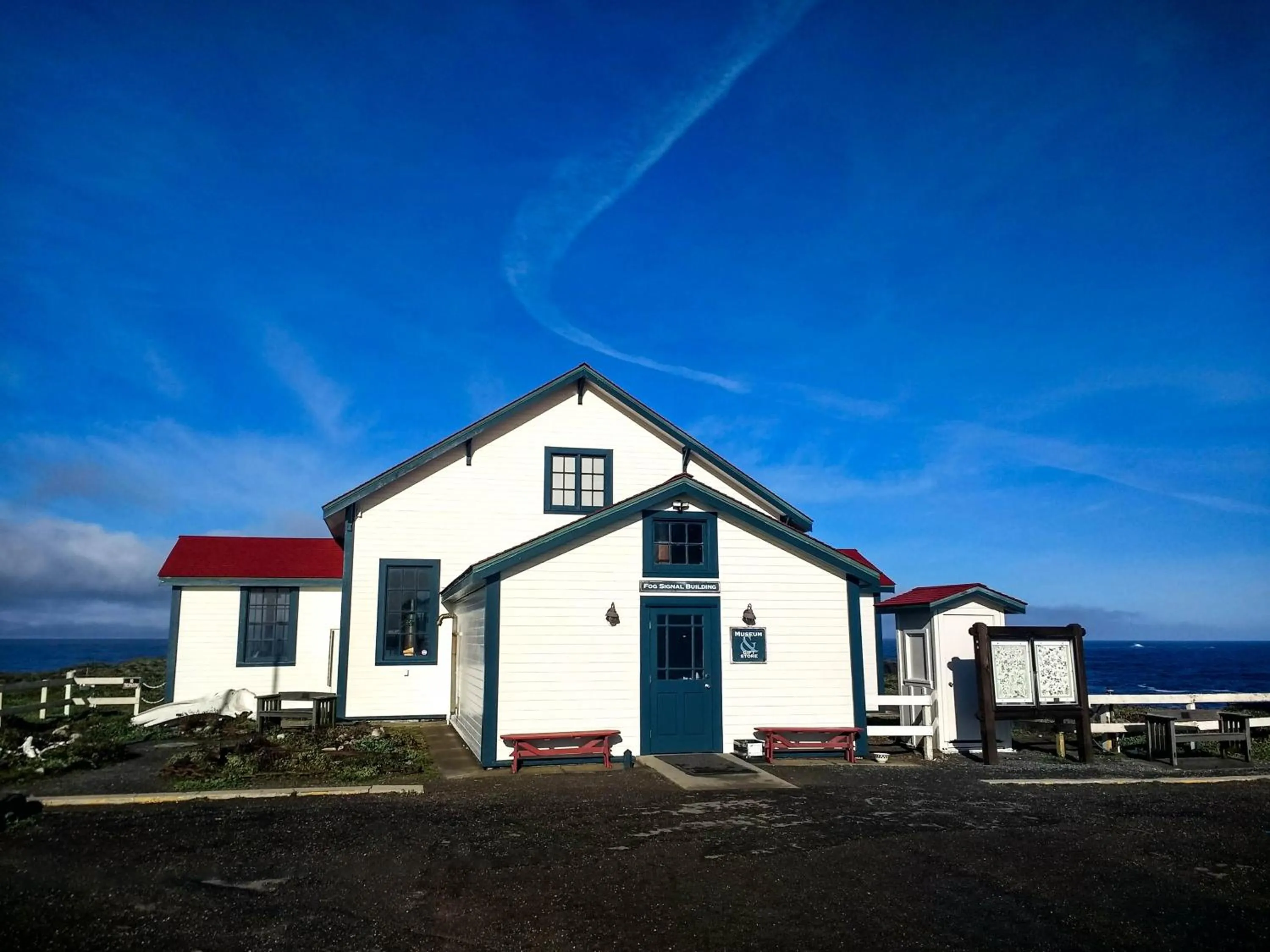 On-site shops in Point Arena Lighthouse
