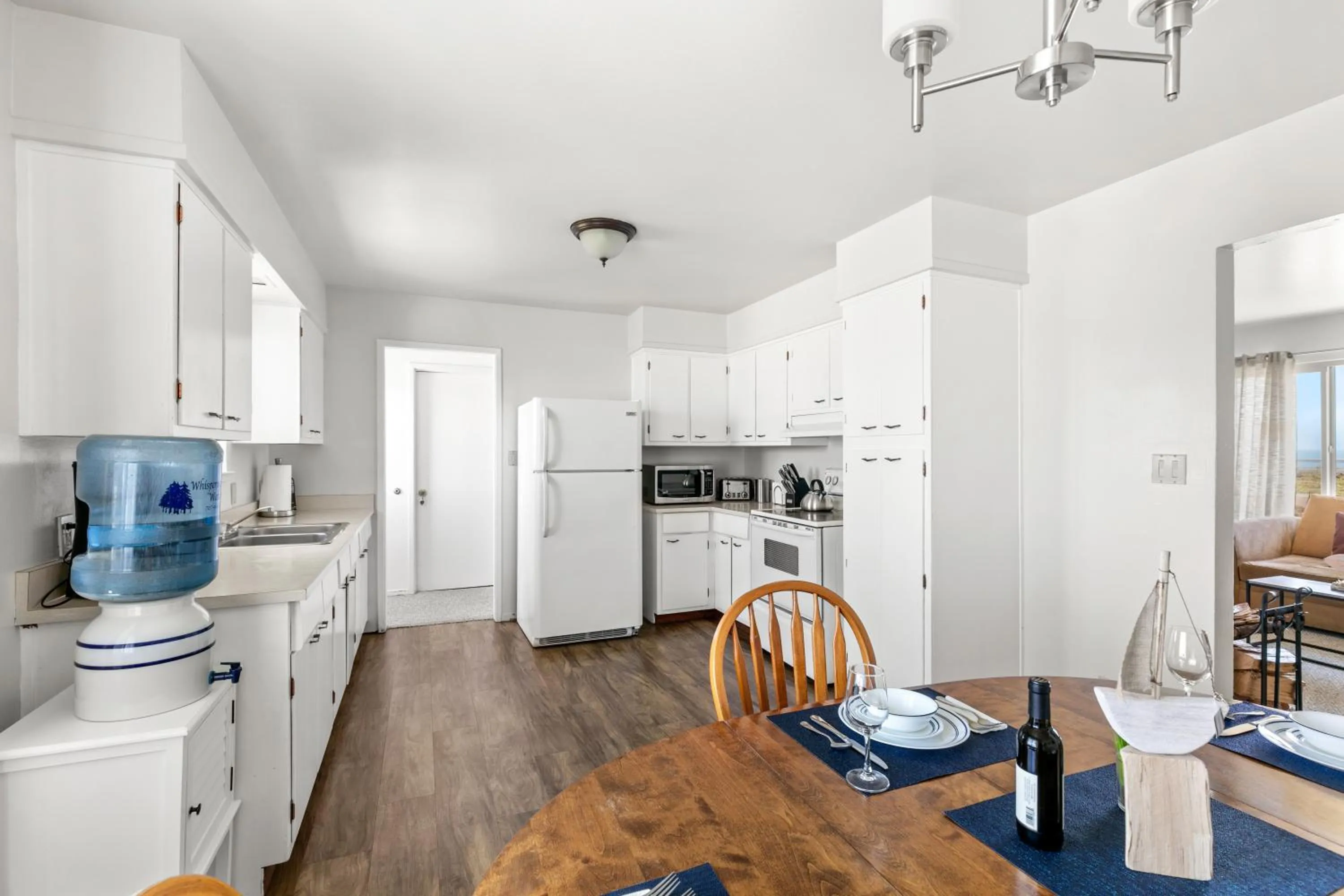 Dining area in Point Arena Lighthouse