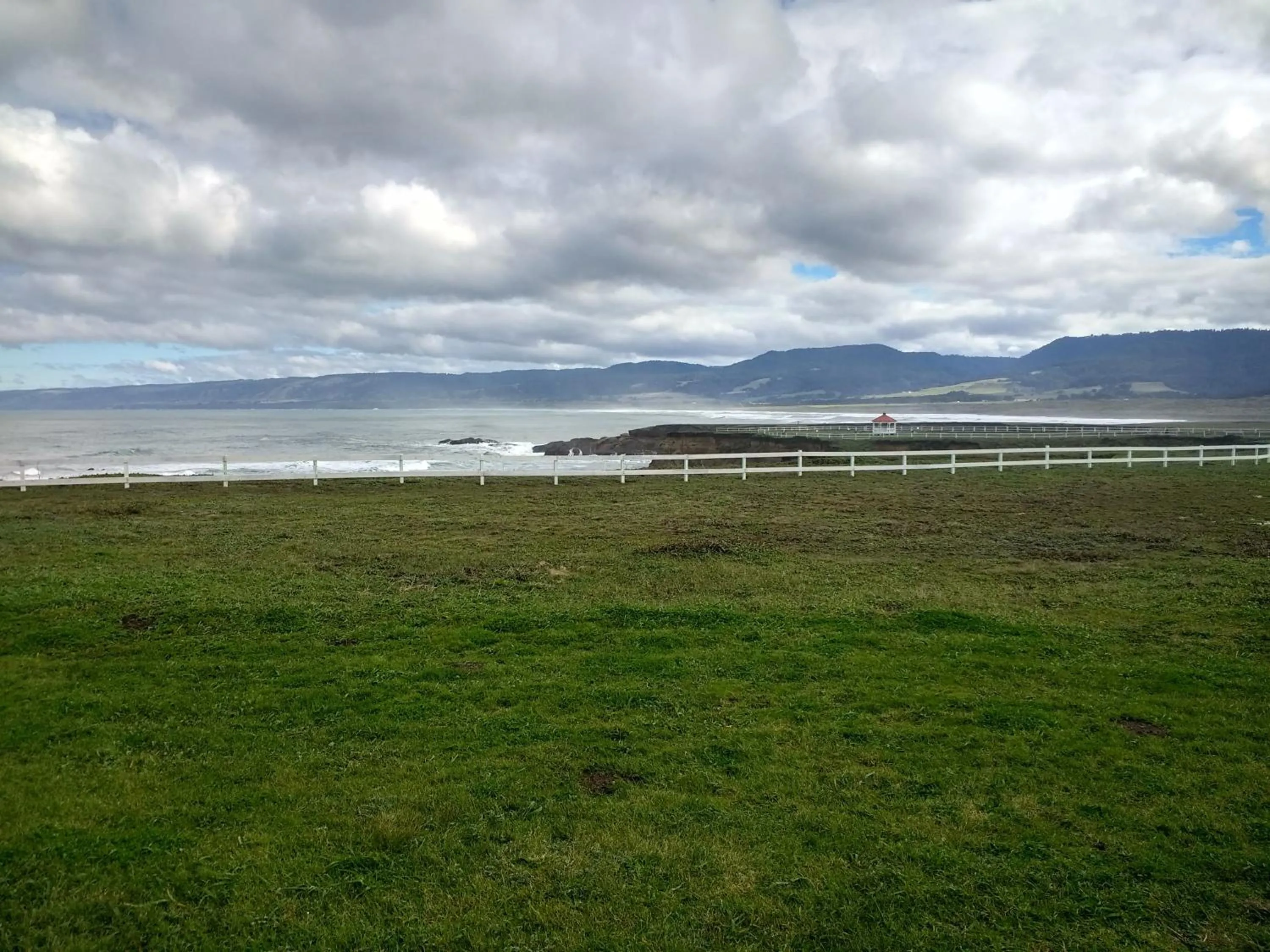 Natural landscape in Point Arena Lighthouse