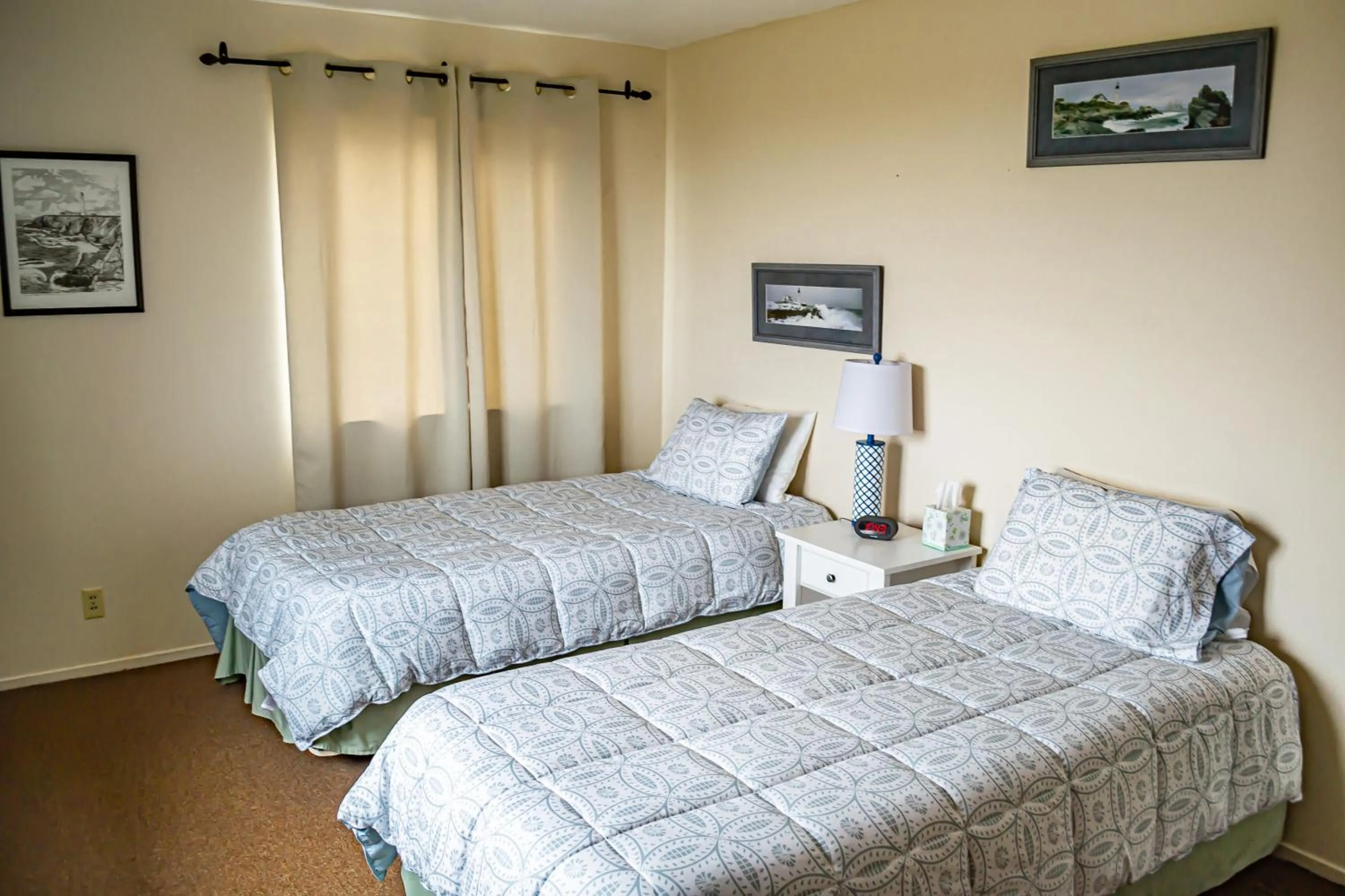 Bed in Point Arena Lighthouse
