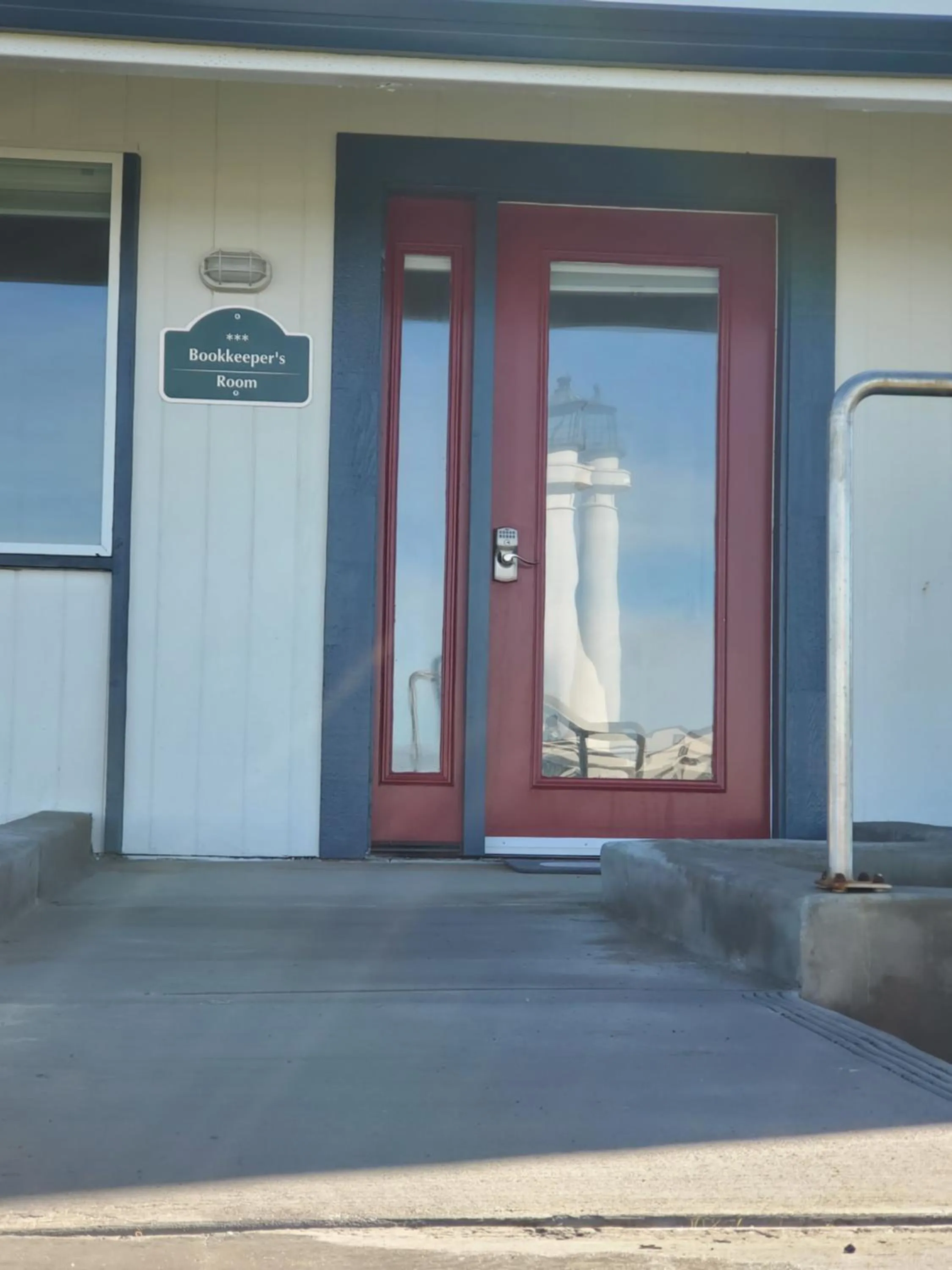 Facade/entrance in Point Arena Lighthouse