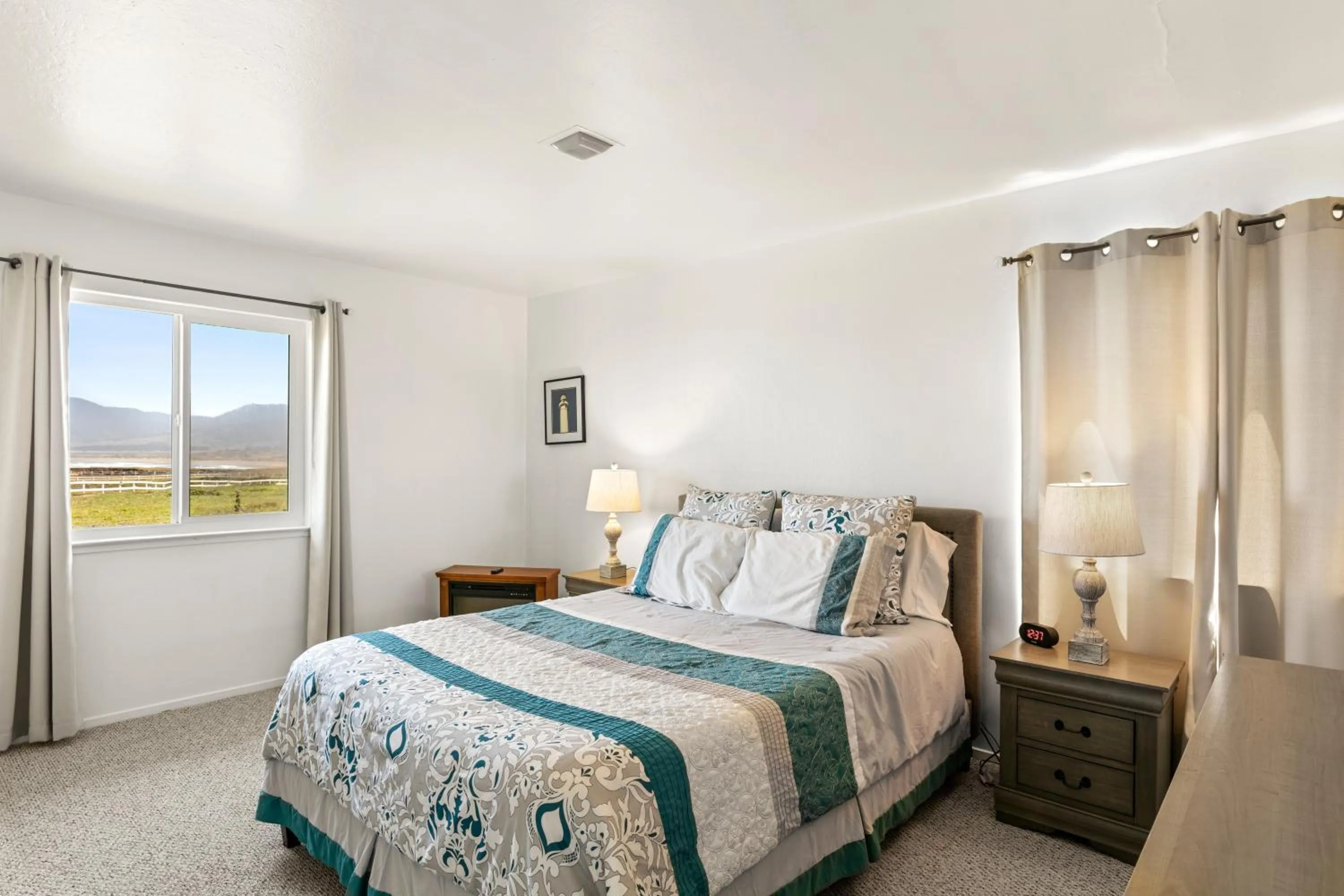 Bed in Point Arena Lighthouse