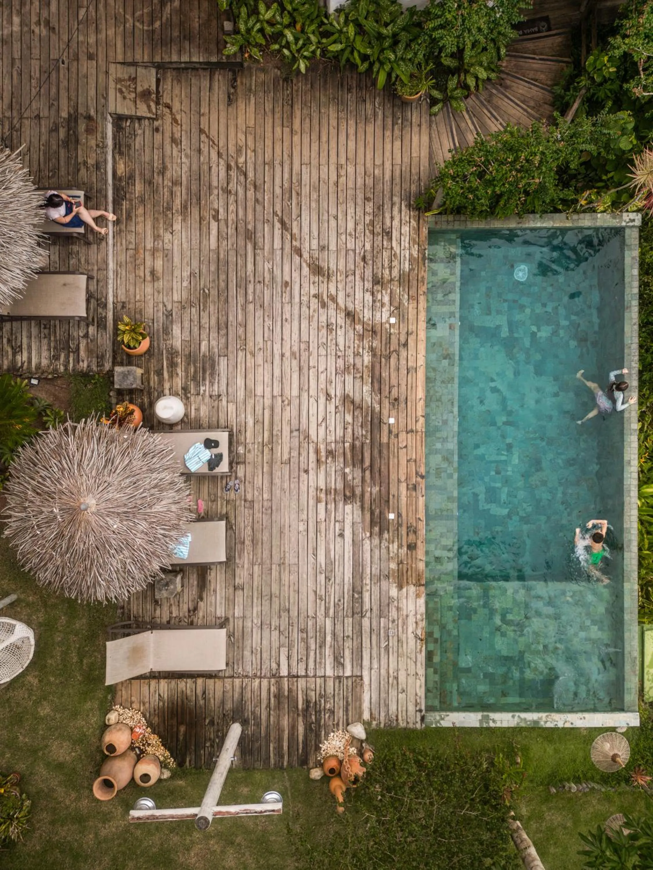 Swimming pool in Hotel Boutique Bahia Bonita