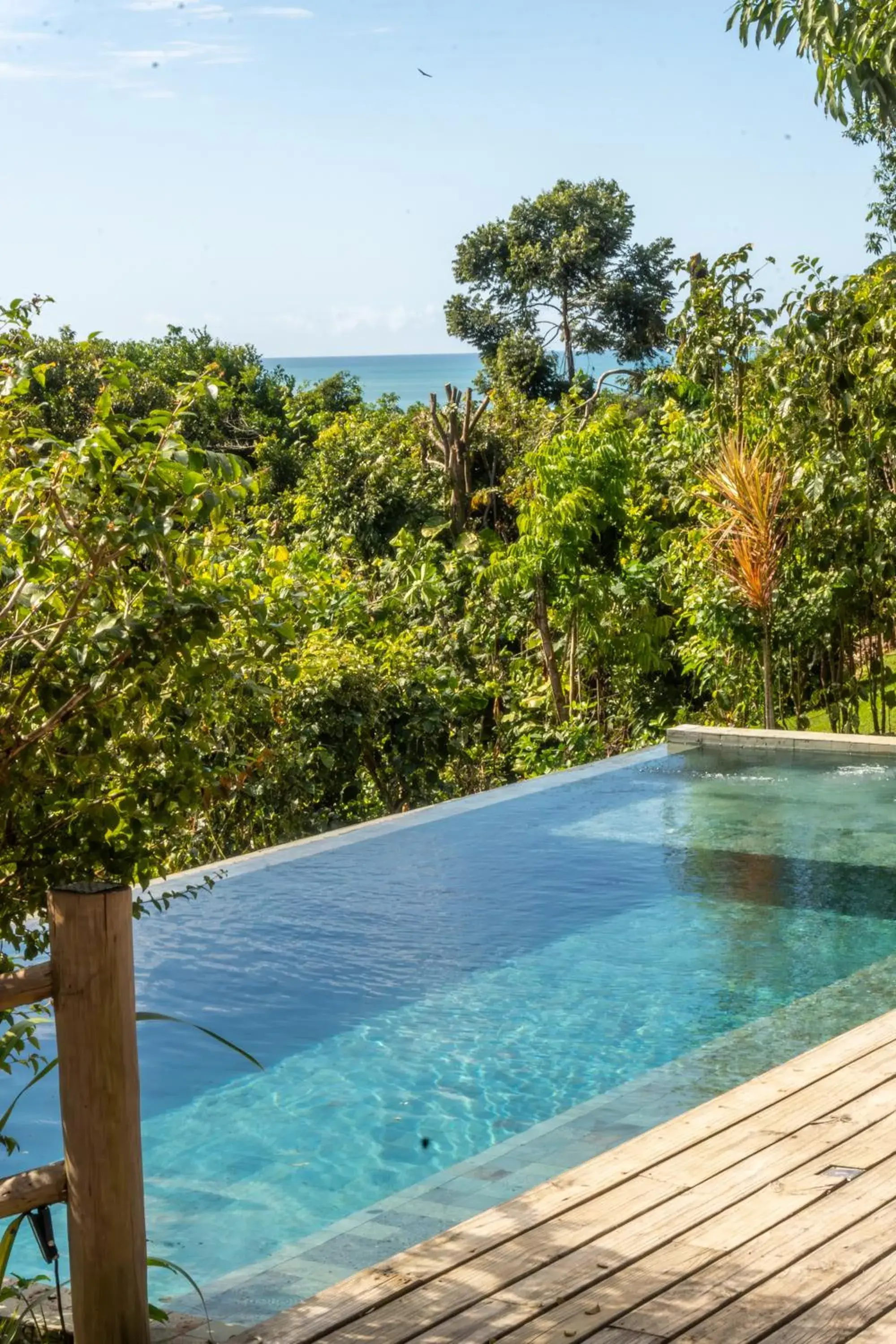 Pool view in Hotel Boutique Bahia Bonita Pool view in Hotel Boutique Bahia Bonita