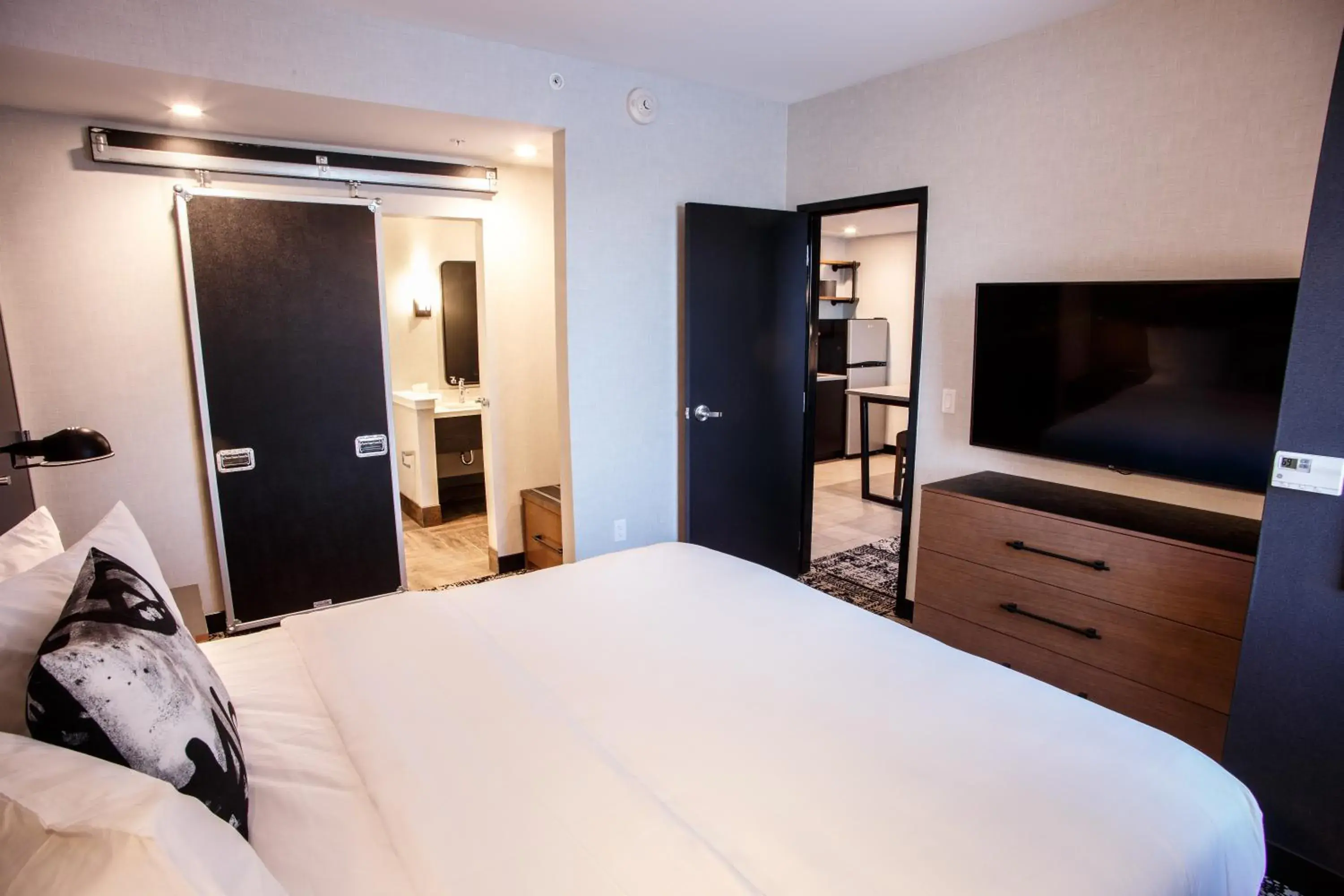 Bed in Hotel Rock Lititz Bed in Hotel Rock Lititz