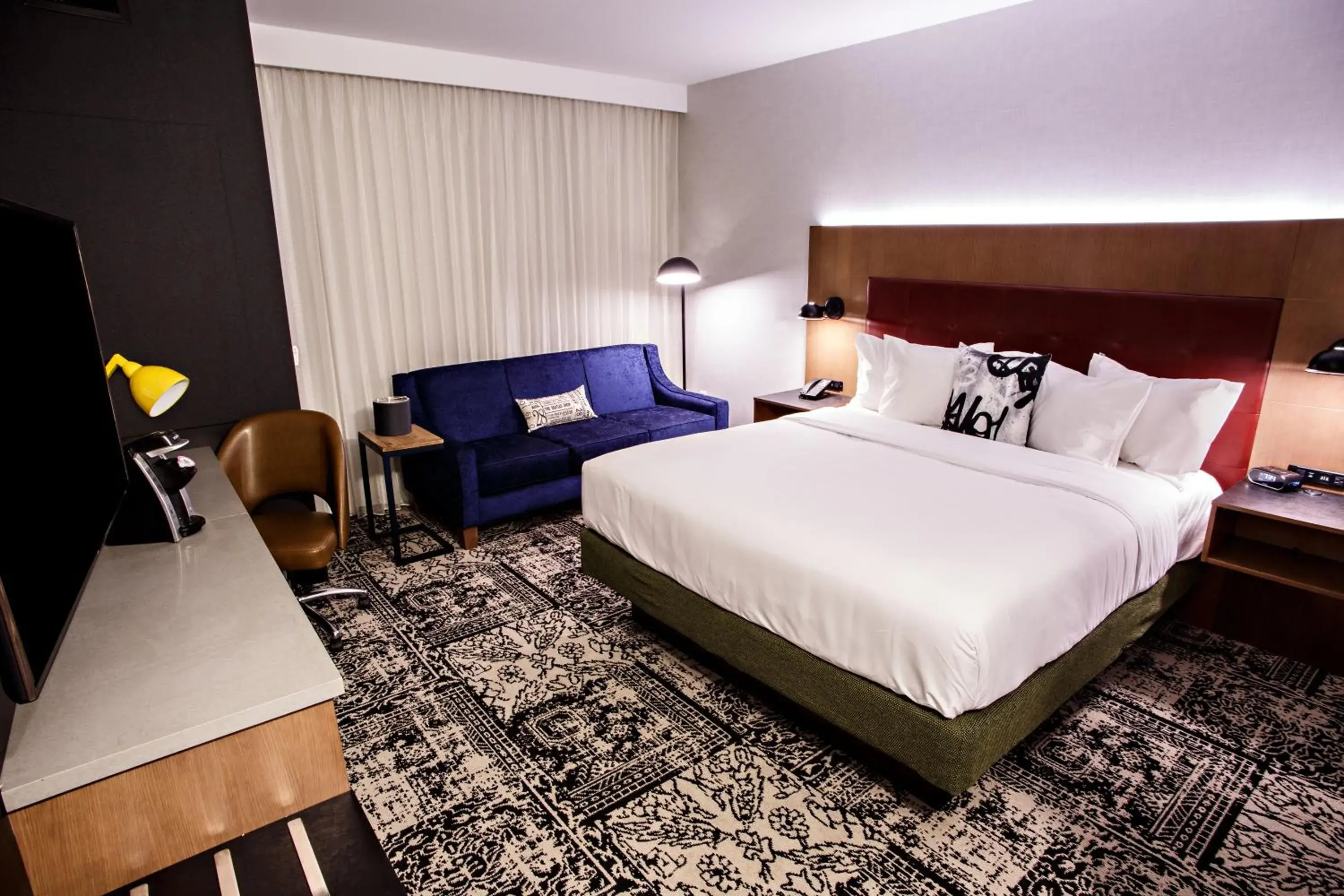 Bed in Hotel Rock Lititz Bed in Hotel Rock Lititz