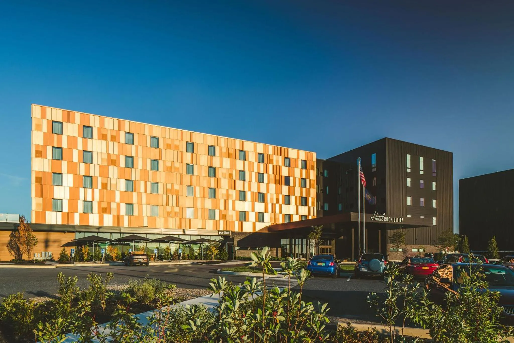 Property building in Hotel Rock Lititz