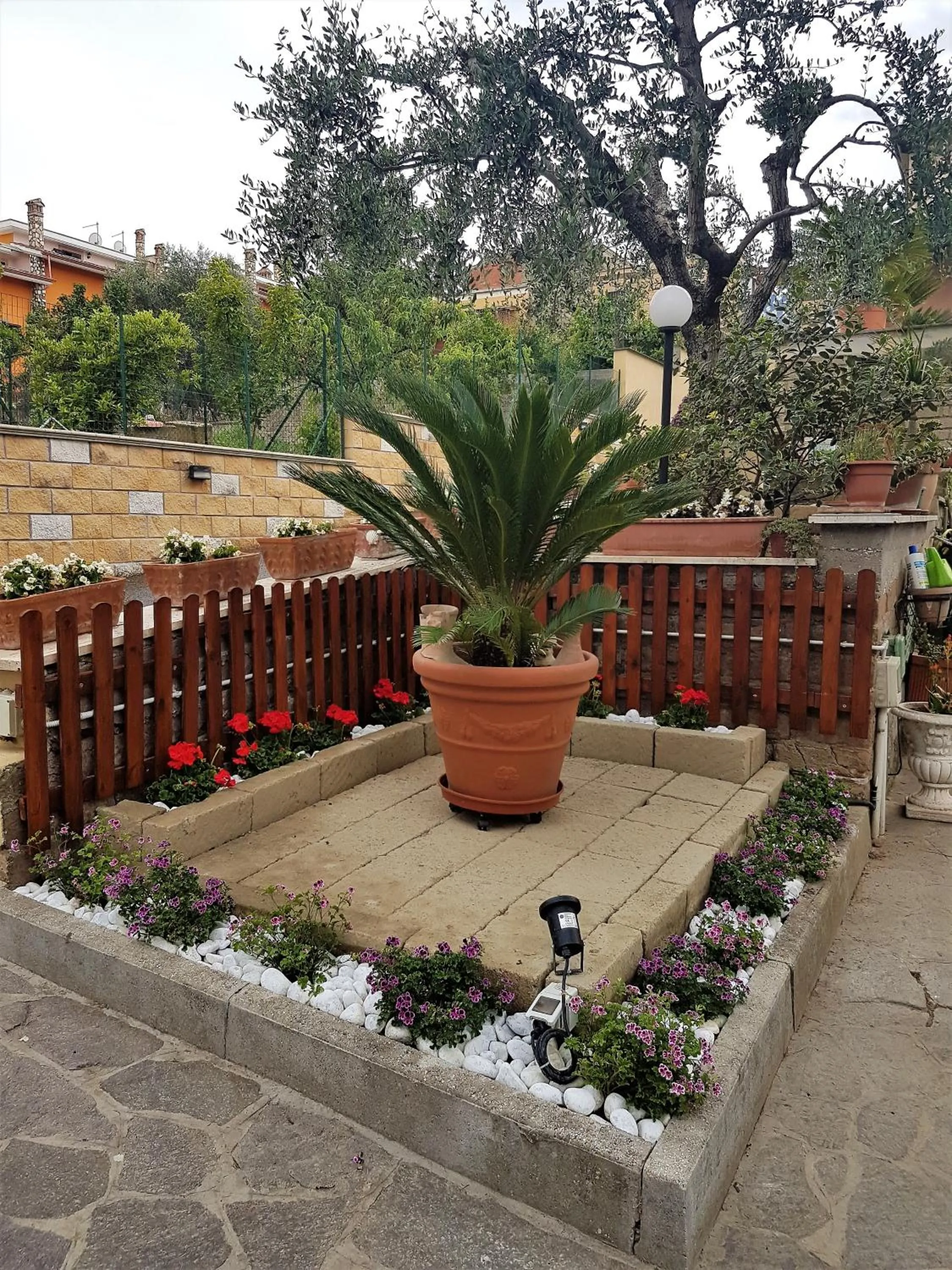 Patio in Bed & Breakfast "A Casa di Anto"