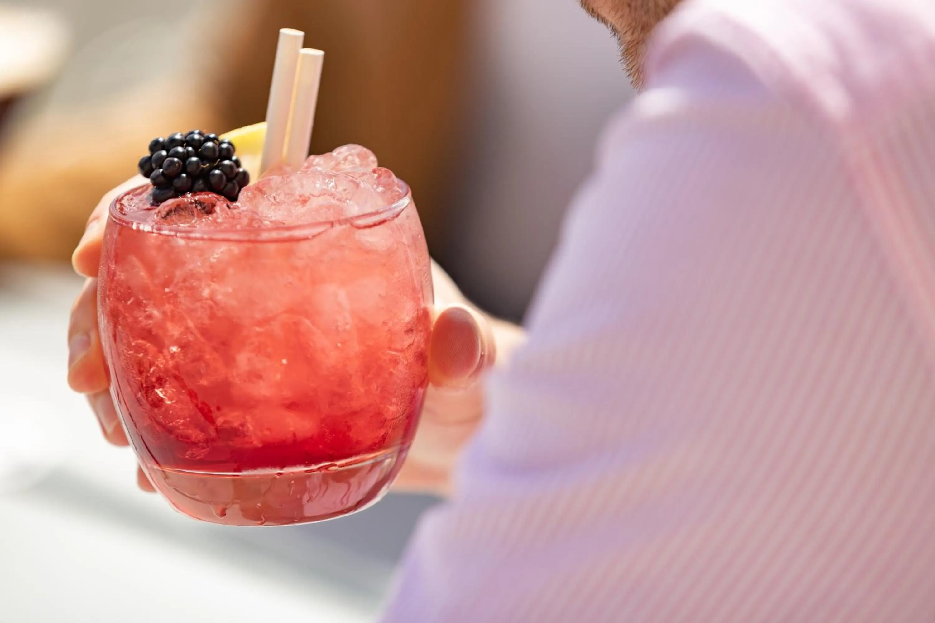 Drinks in Redcastle Hotel