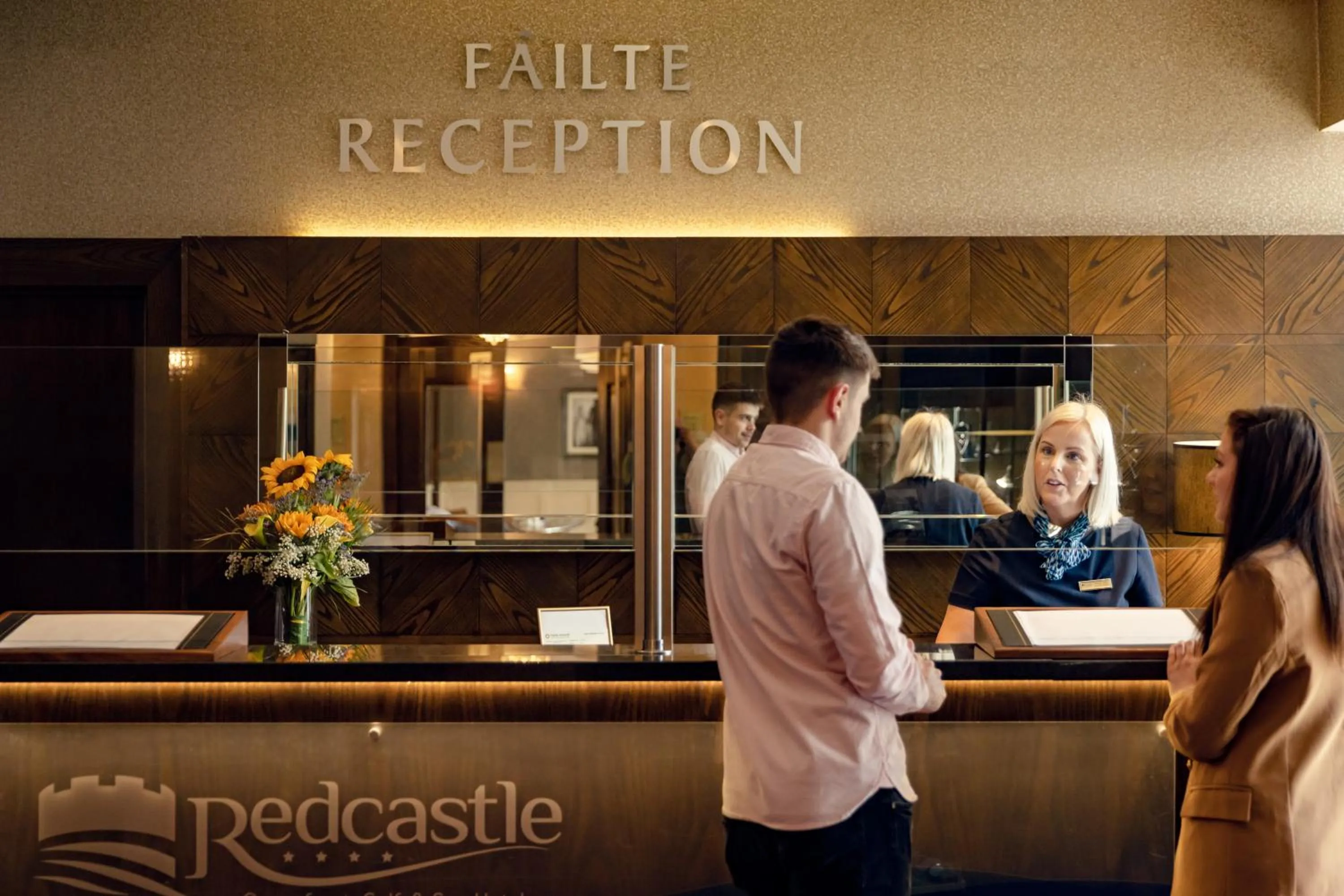 Lobby or reception in Redcastle Hotel