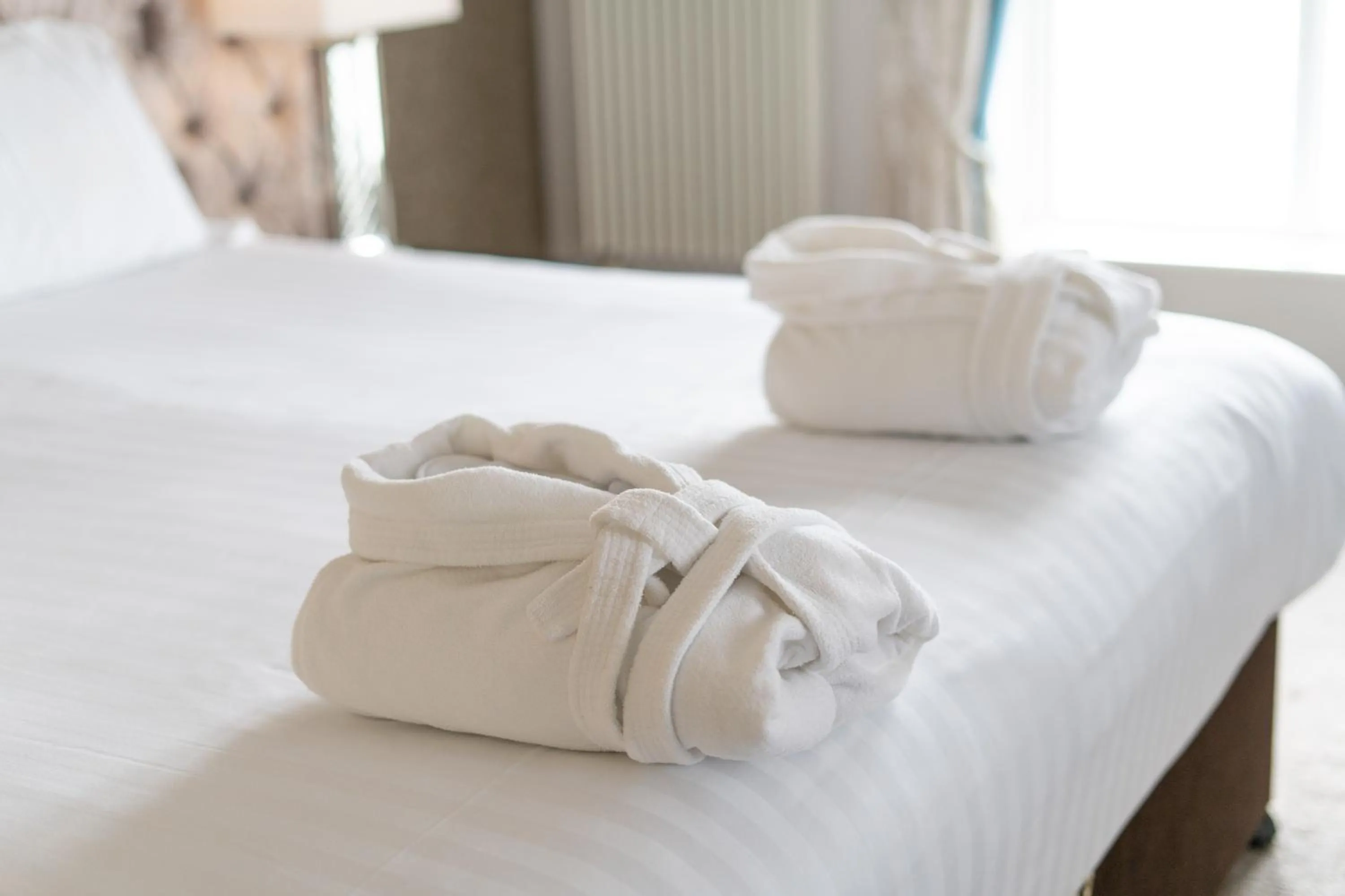 Bed in Redcastle Hotel