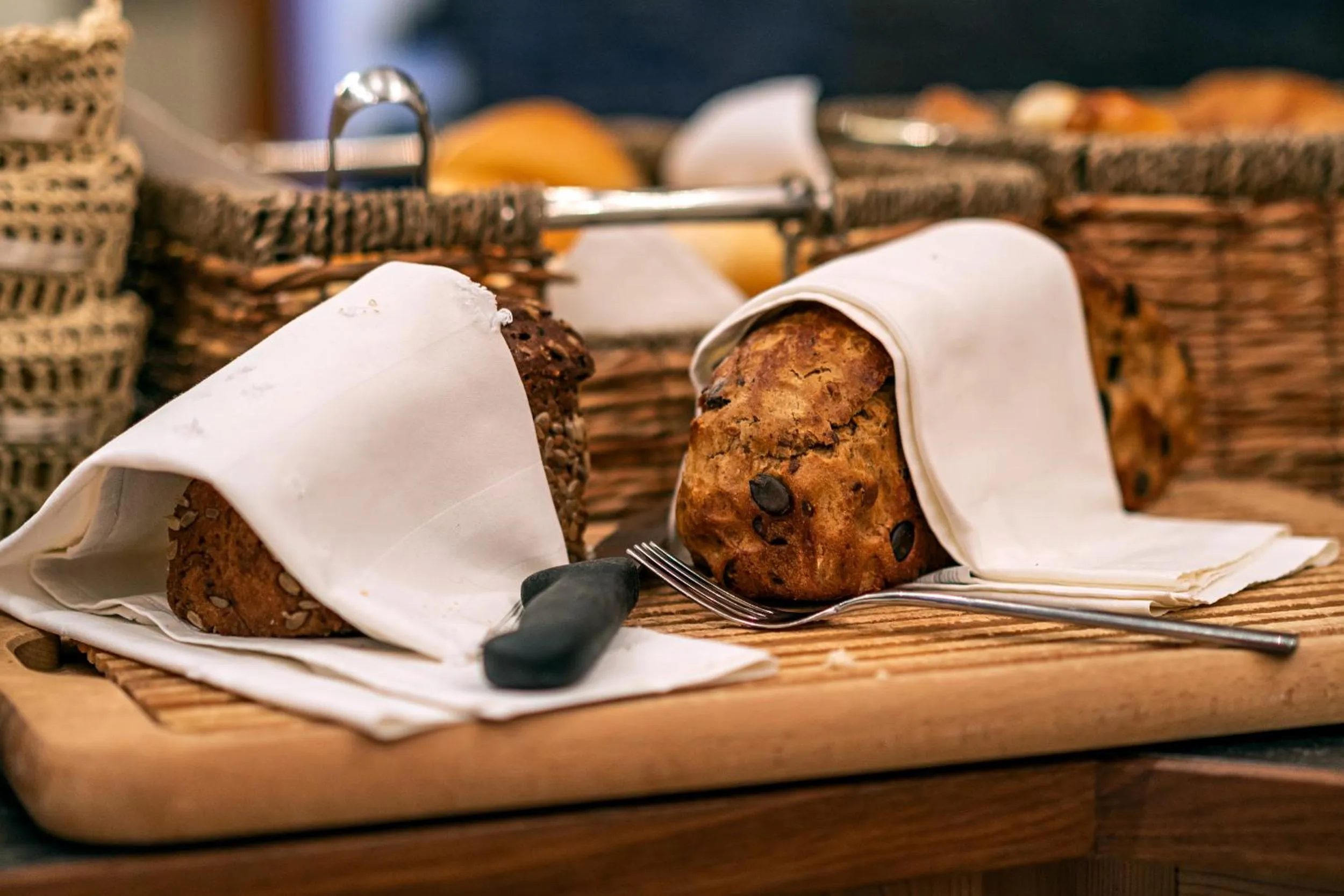 Buffet breakfast in Apart-Hotel Aurora Fiss