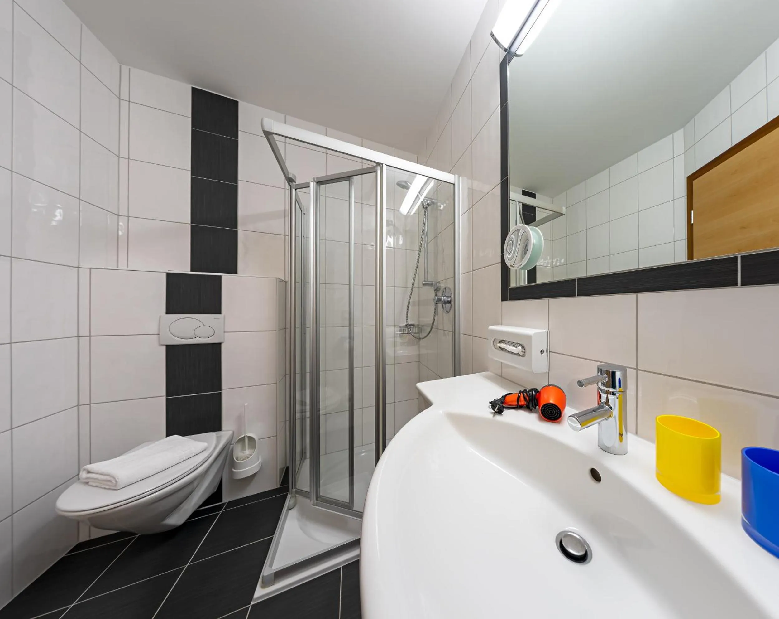 Bathroom in Apart-Hotel Aurora Fiss