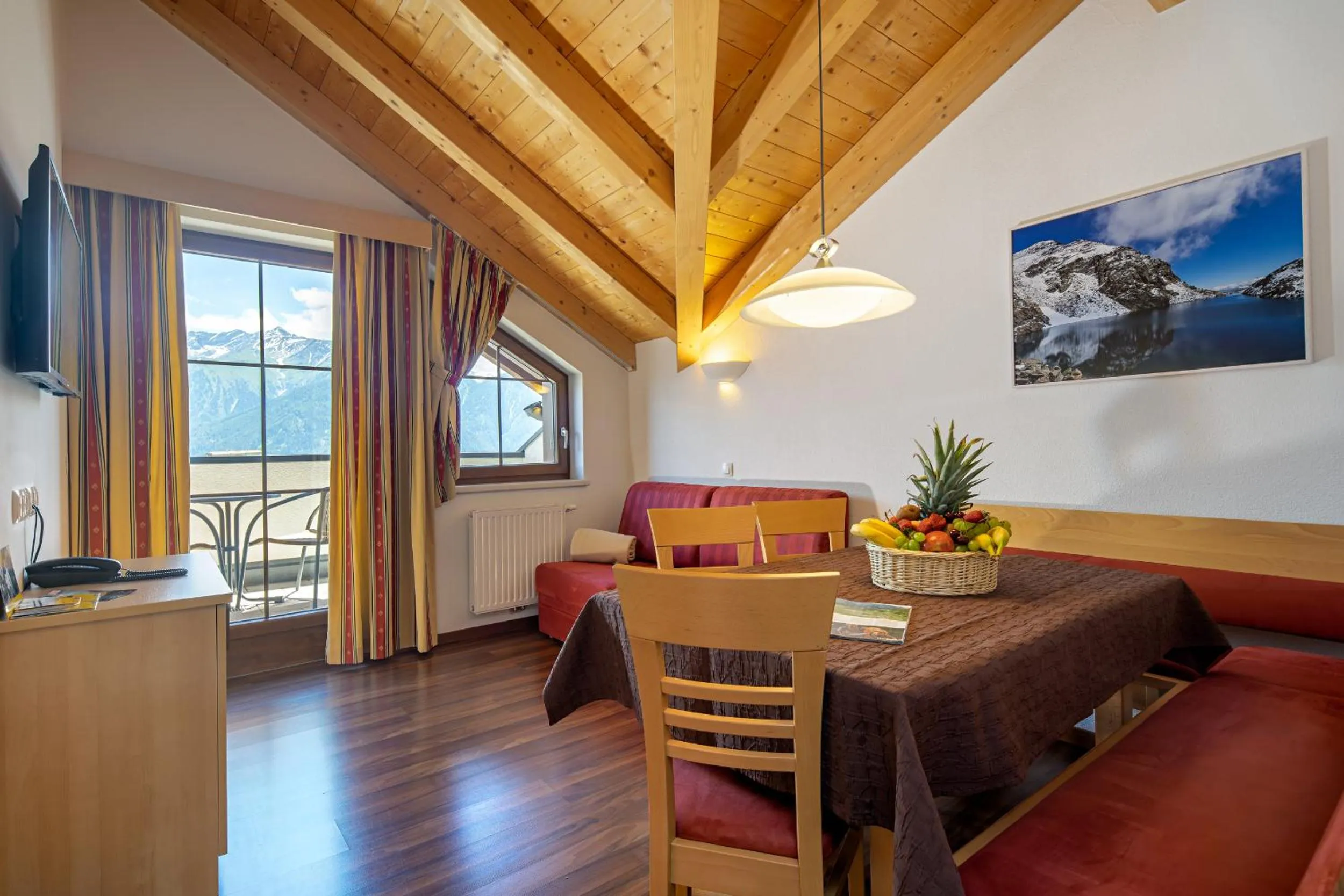 Living room in Apart-Hotel Aurora Fiss