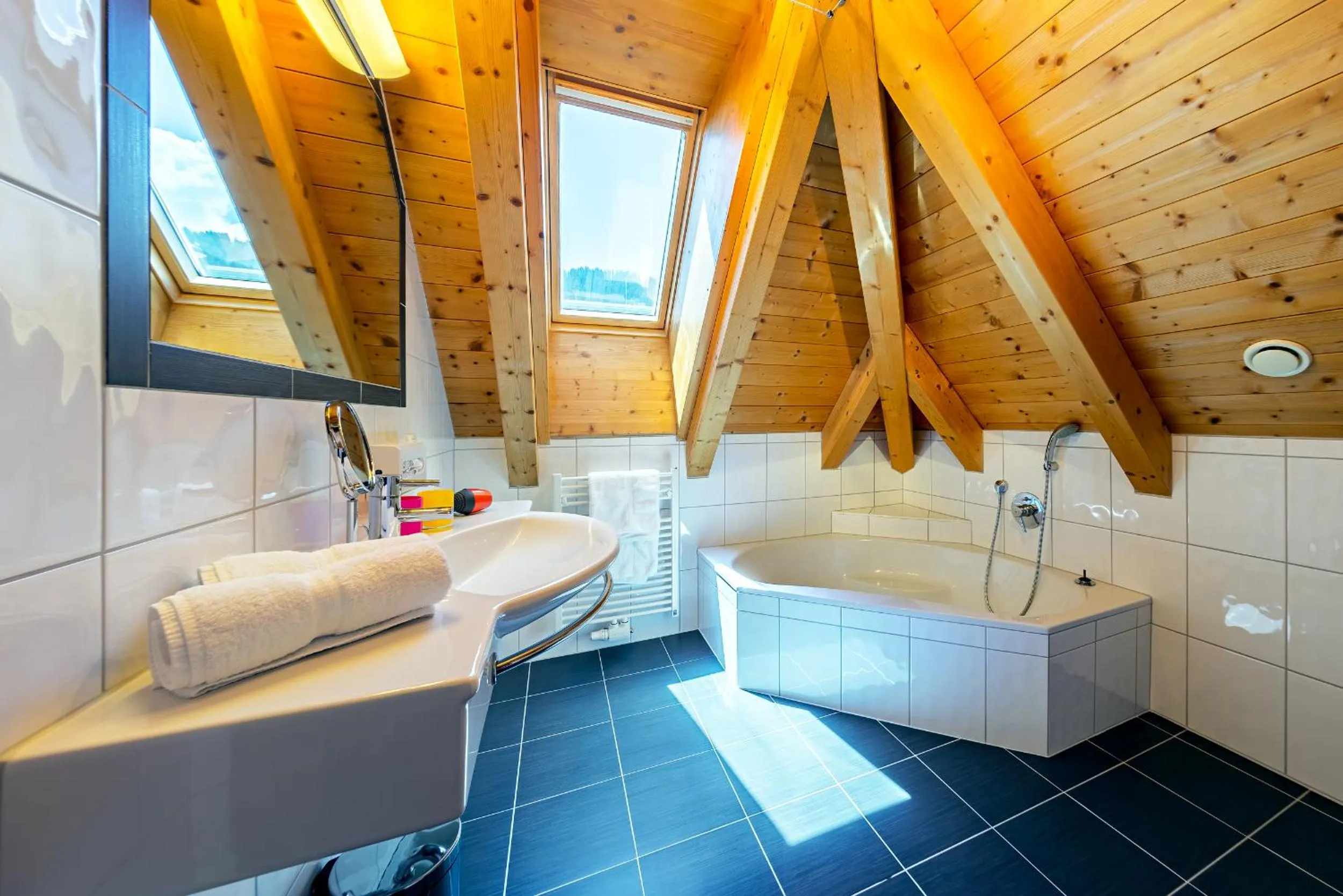 Bathroom in Apart-Hotel Aurora Fiss