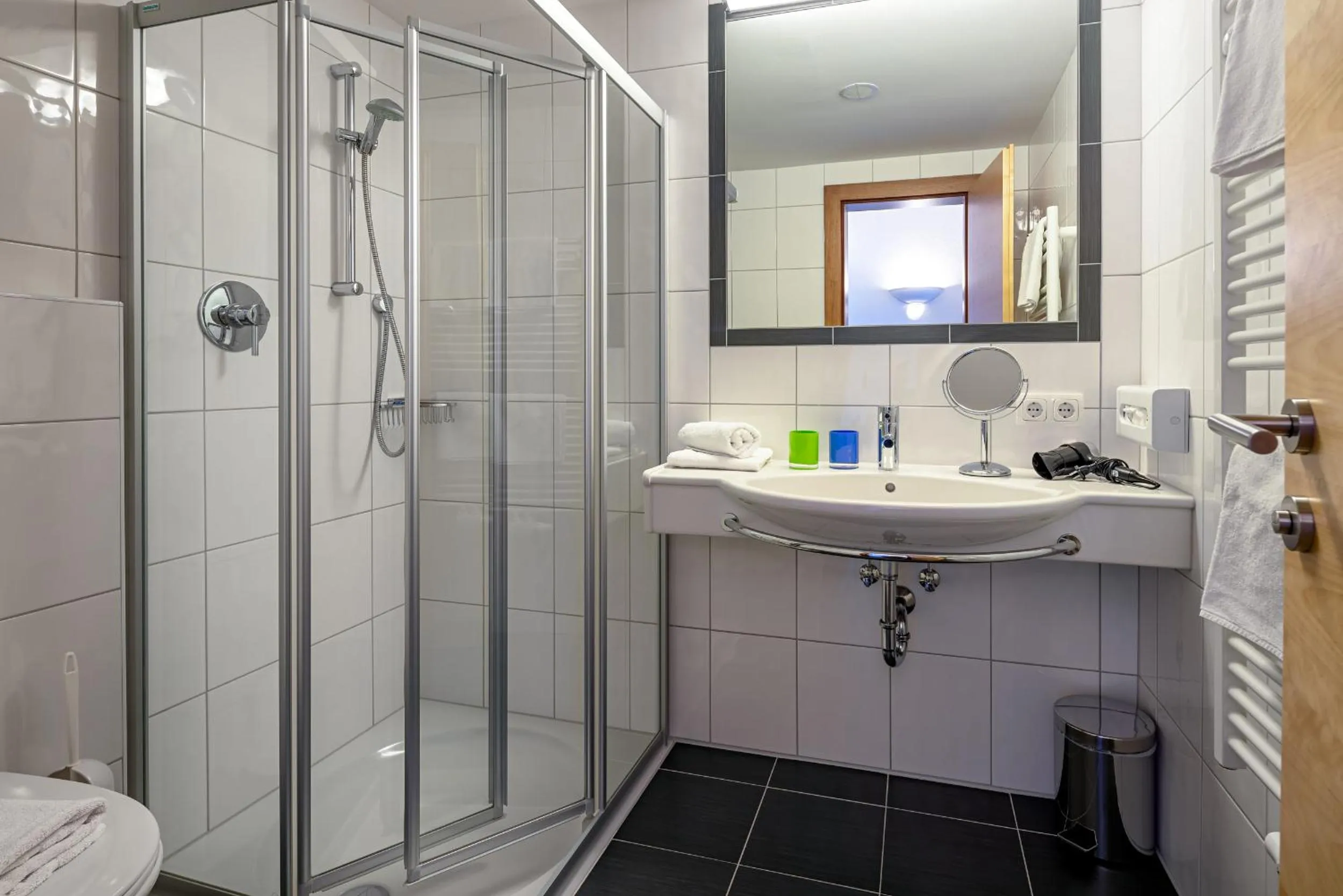 Bathroom in Apart-Hotel Aurora Fiss