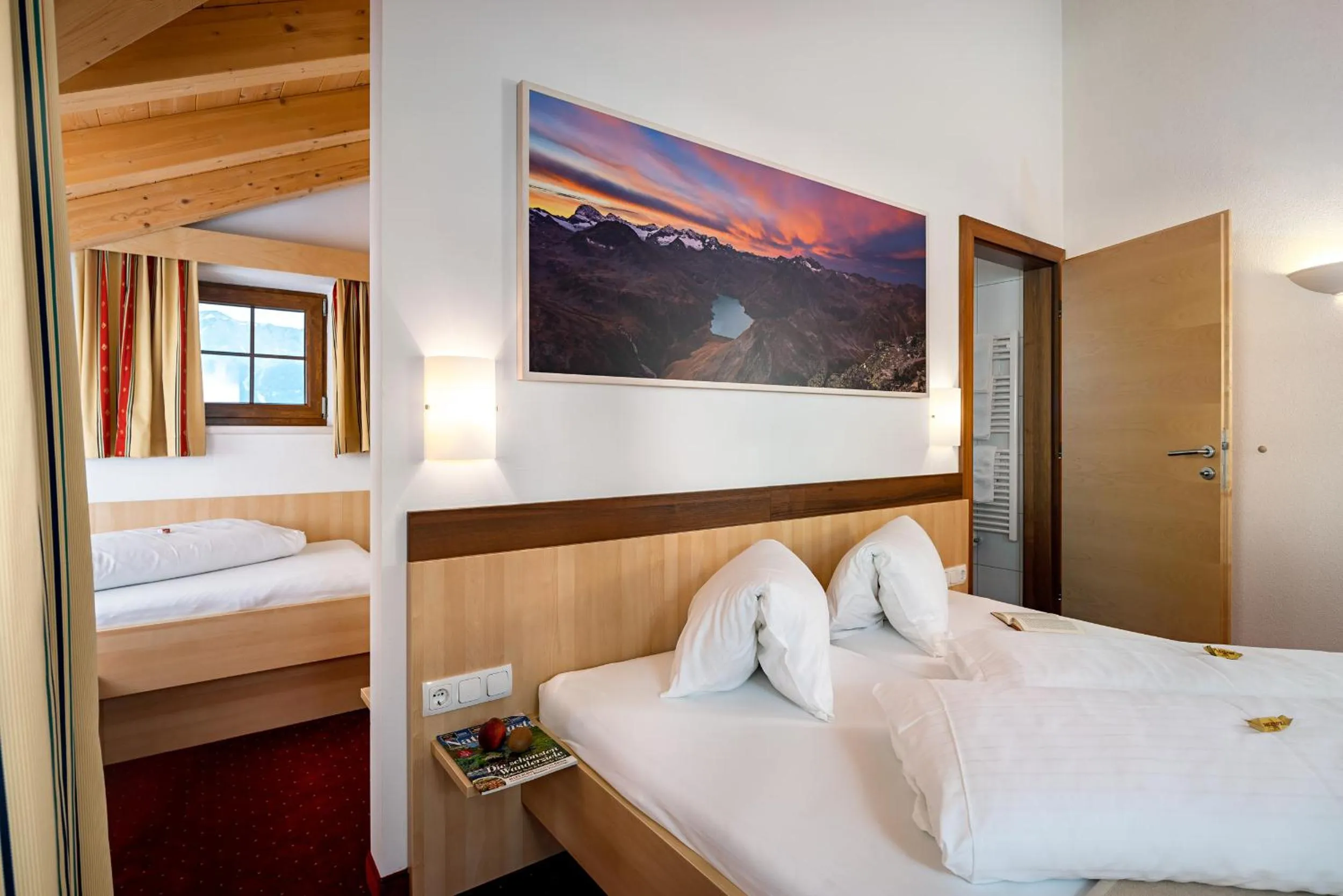 Bedroom, Bed in Apart-Hotel Aurora Fiss