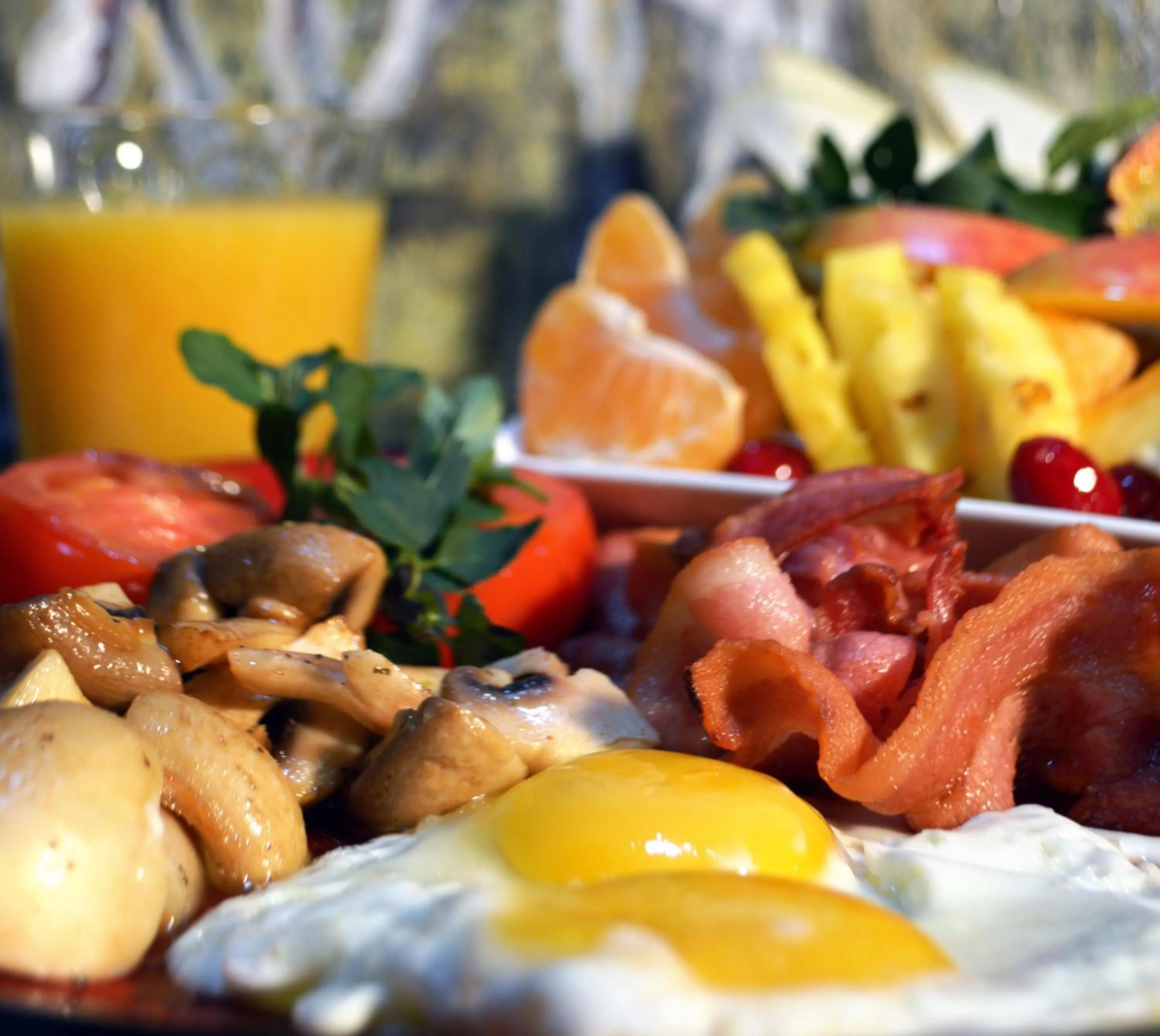 Food close-up in Rabbit Hole Hotel