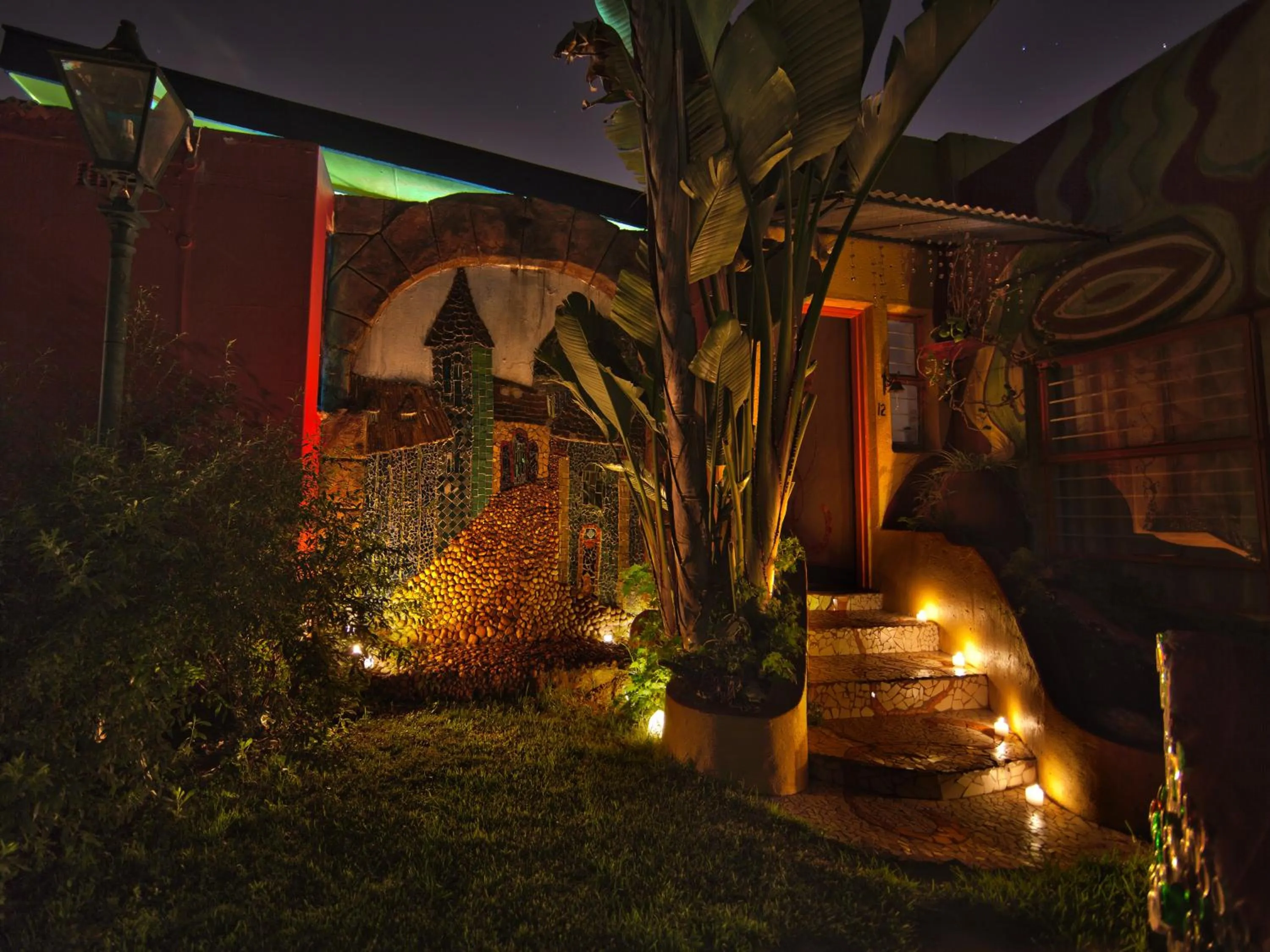 Patio in Rabbit Hole Hotel