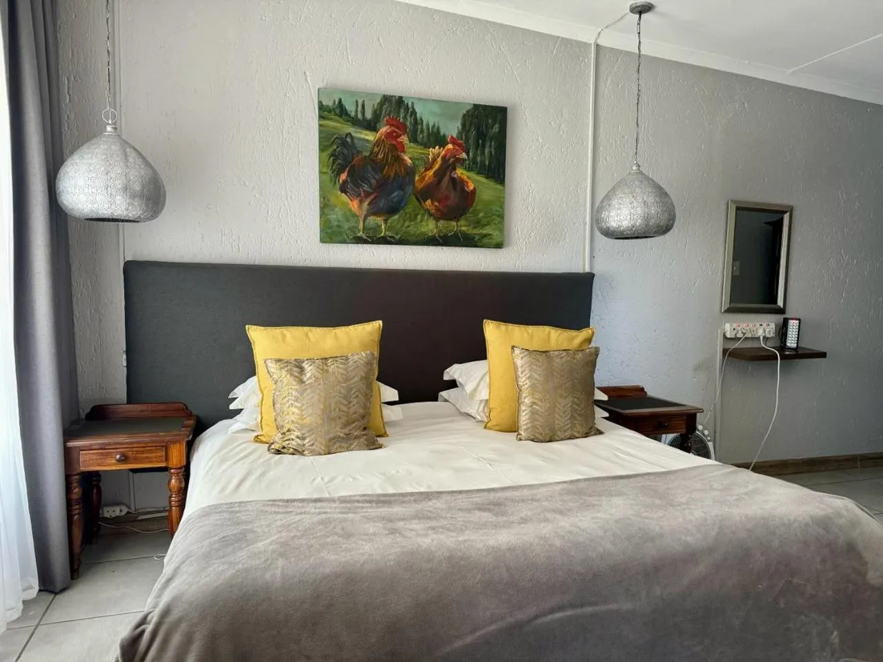 Bed in Rabbit Hole Hotel