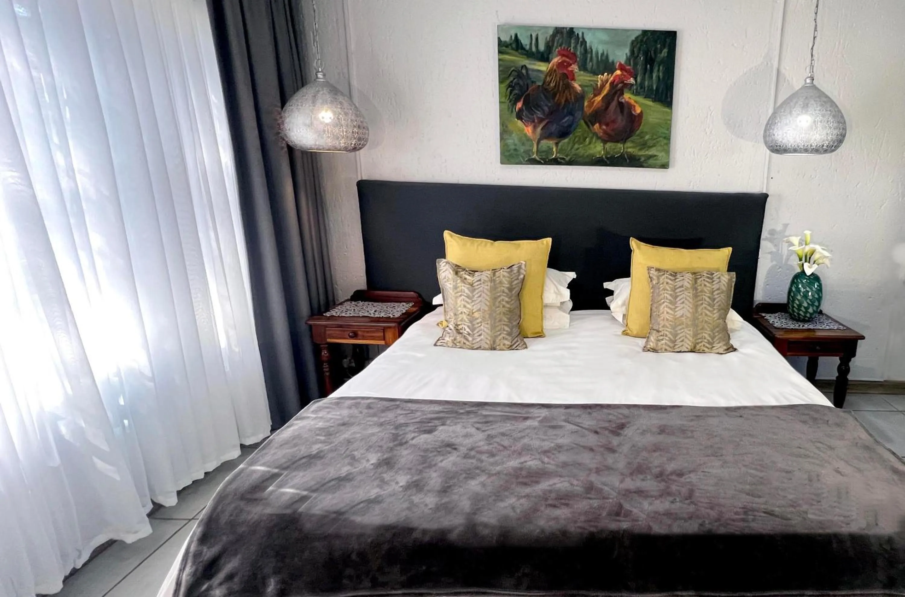 Bed in Rabbit Hole Hotel