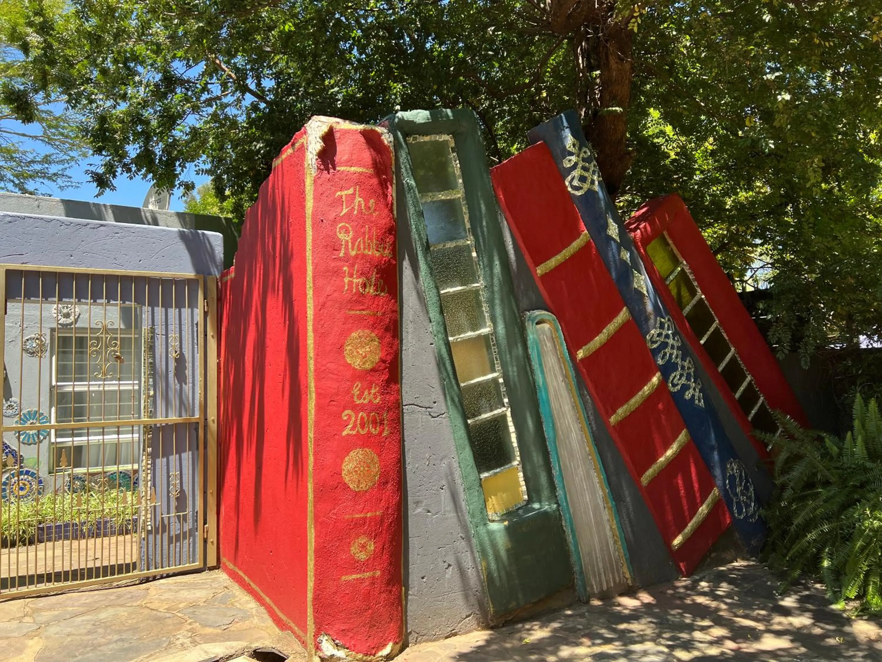 Property building in Rabbit Hole Hotel