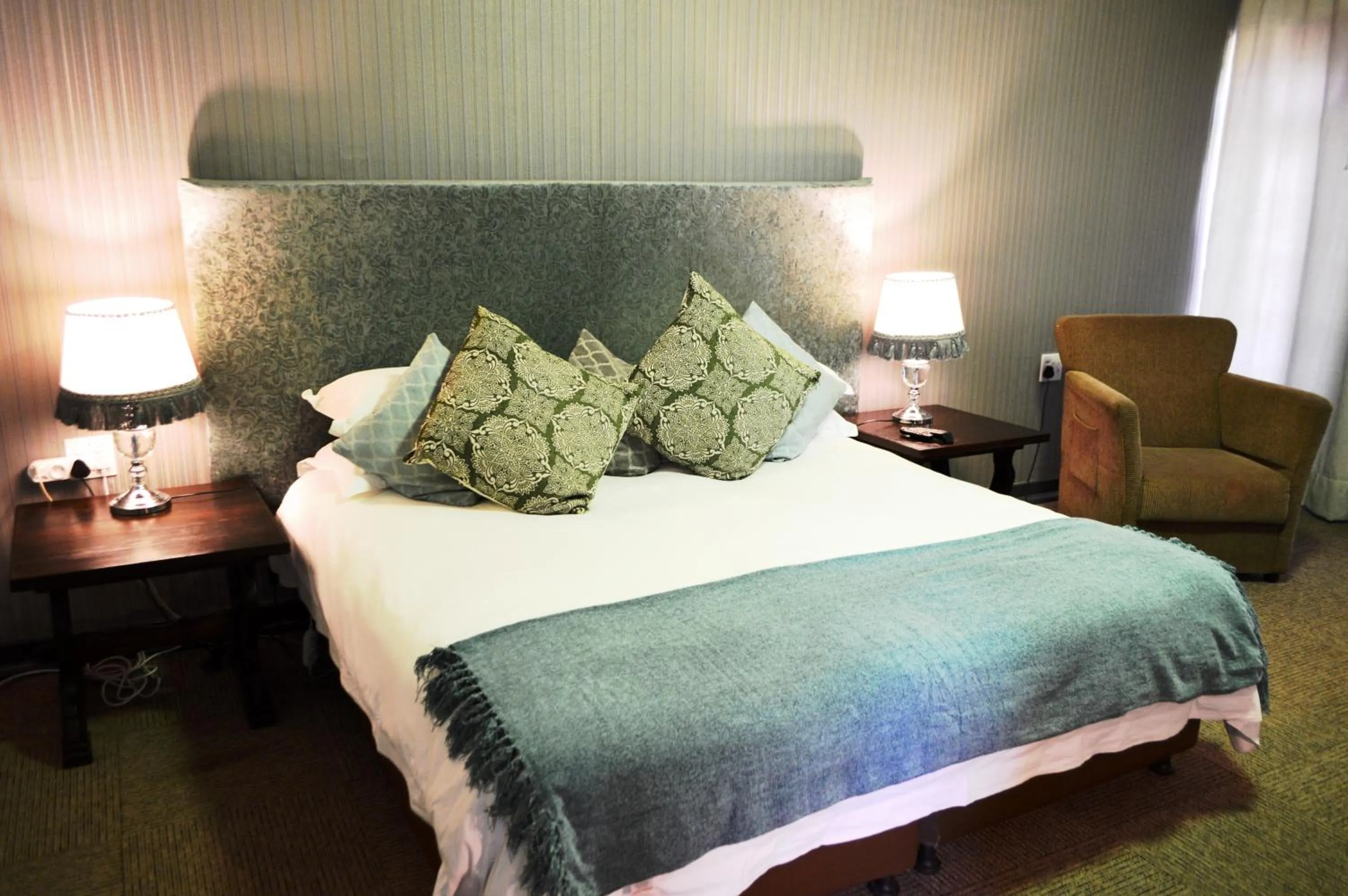 Bed in Rabbit Hole Hotel