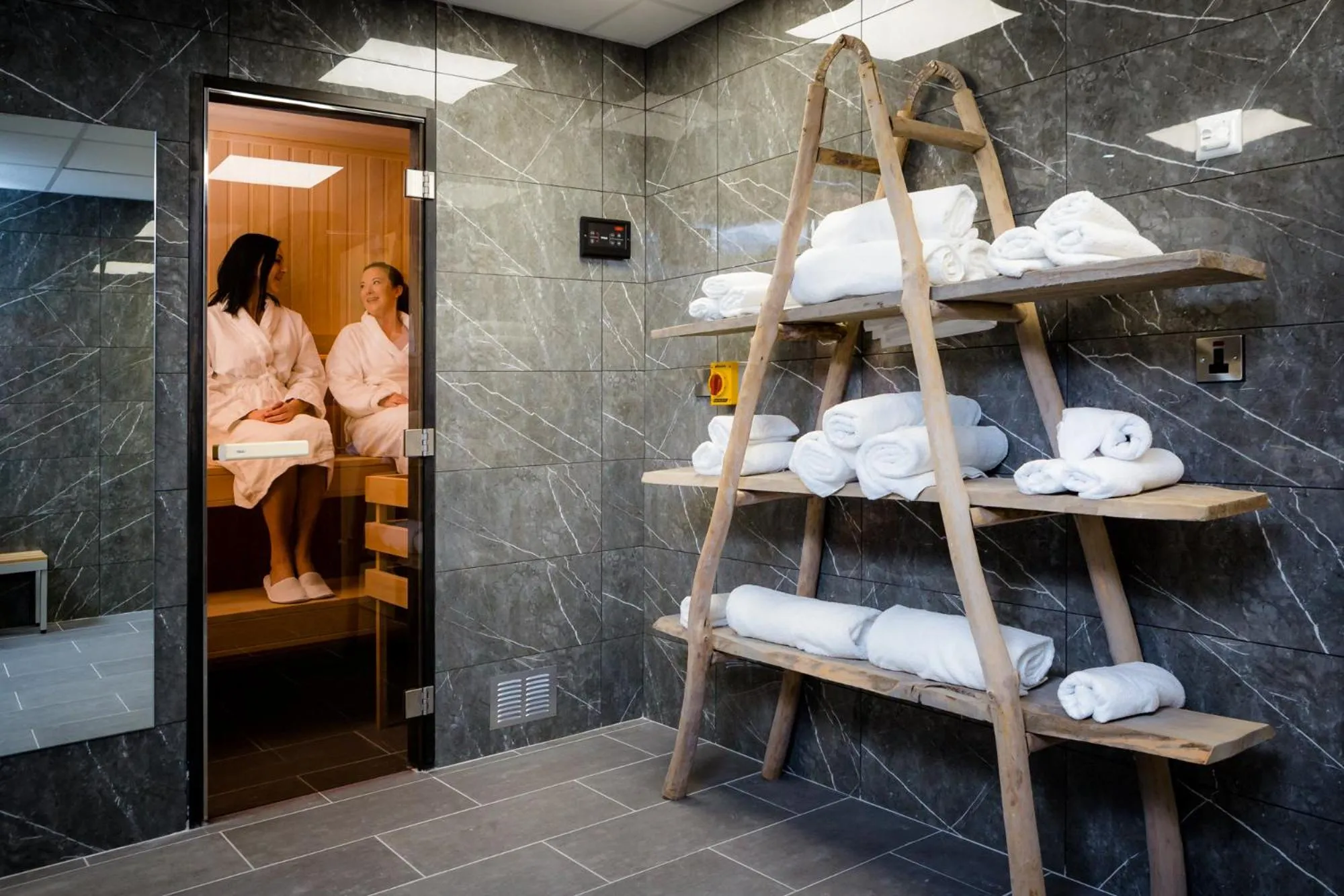 Sauna in The Address Citywest