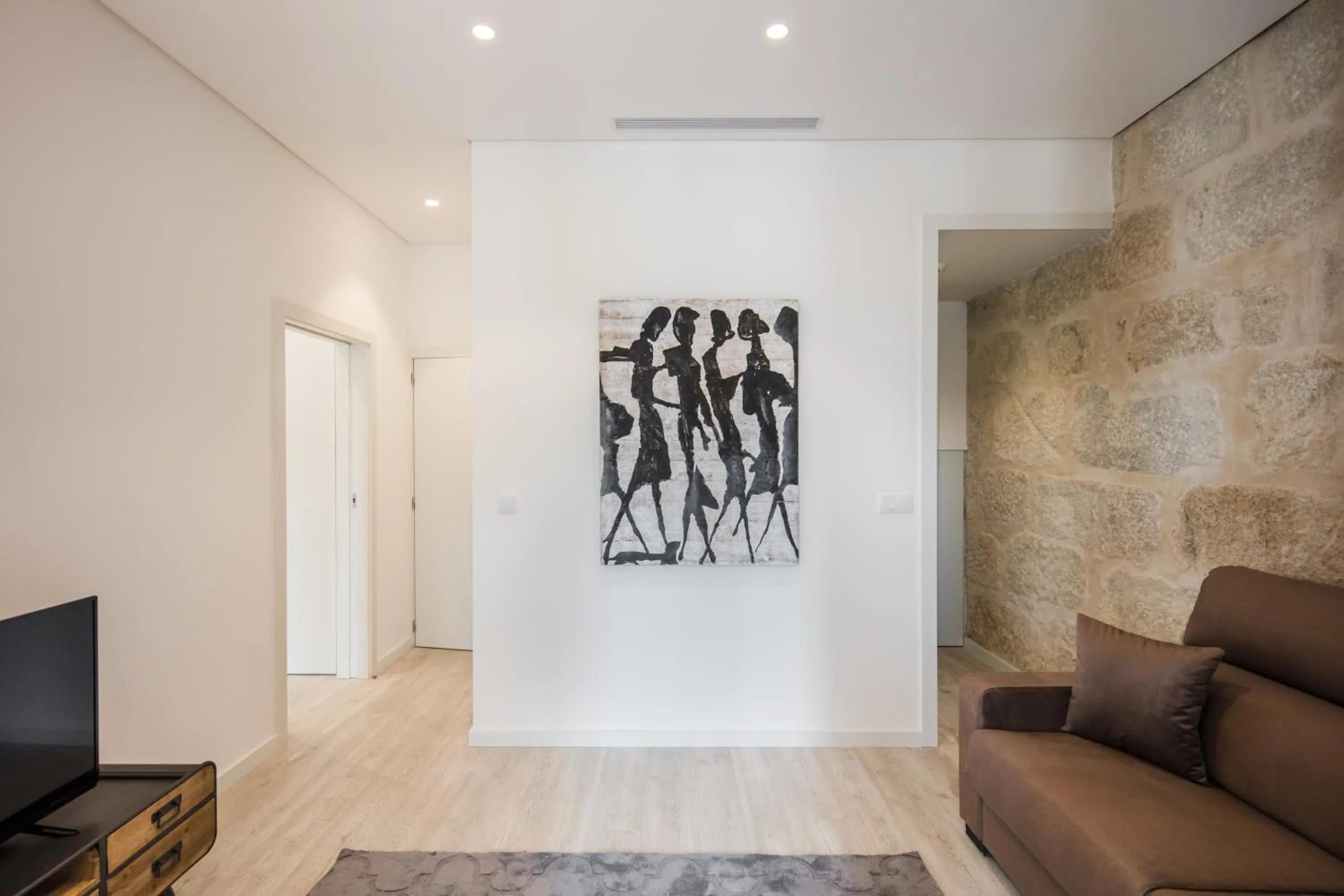 Living room in Porto Deluxe Suites