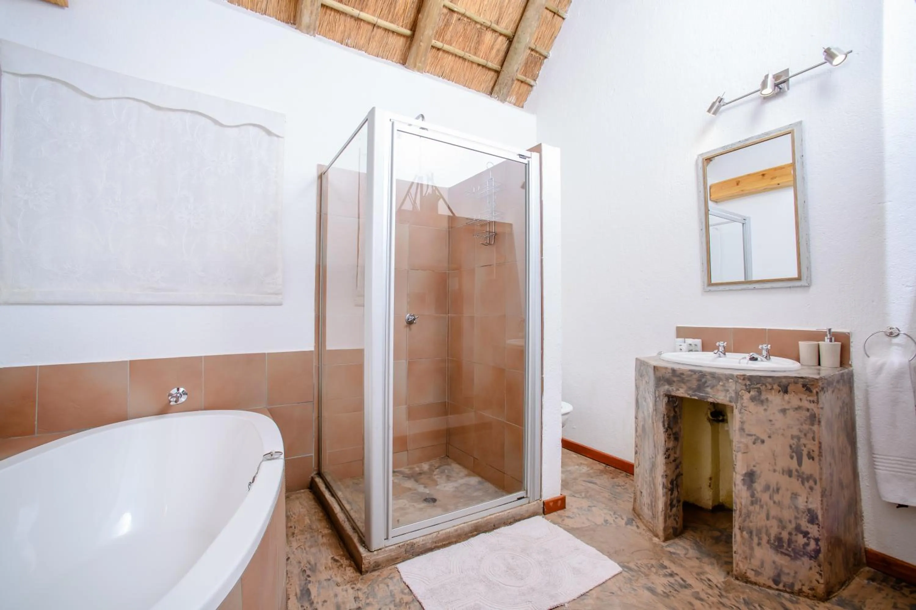 Bathroom in Needles Lodge