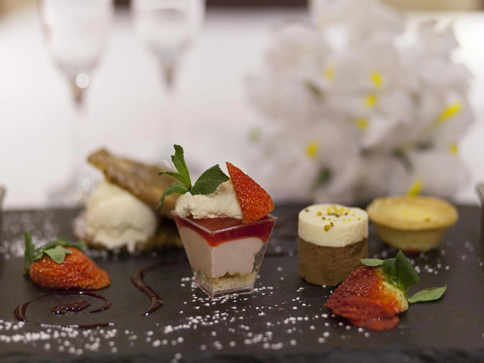 Food close-up in Arlington Hotel O'Connell Bridge