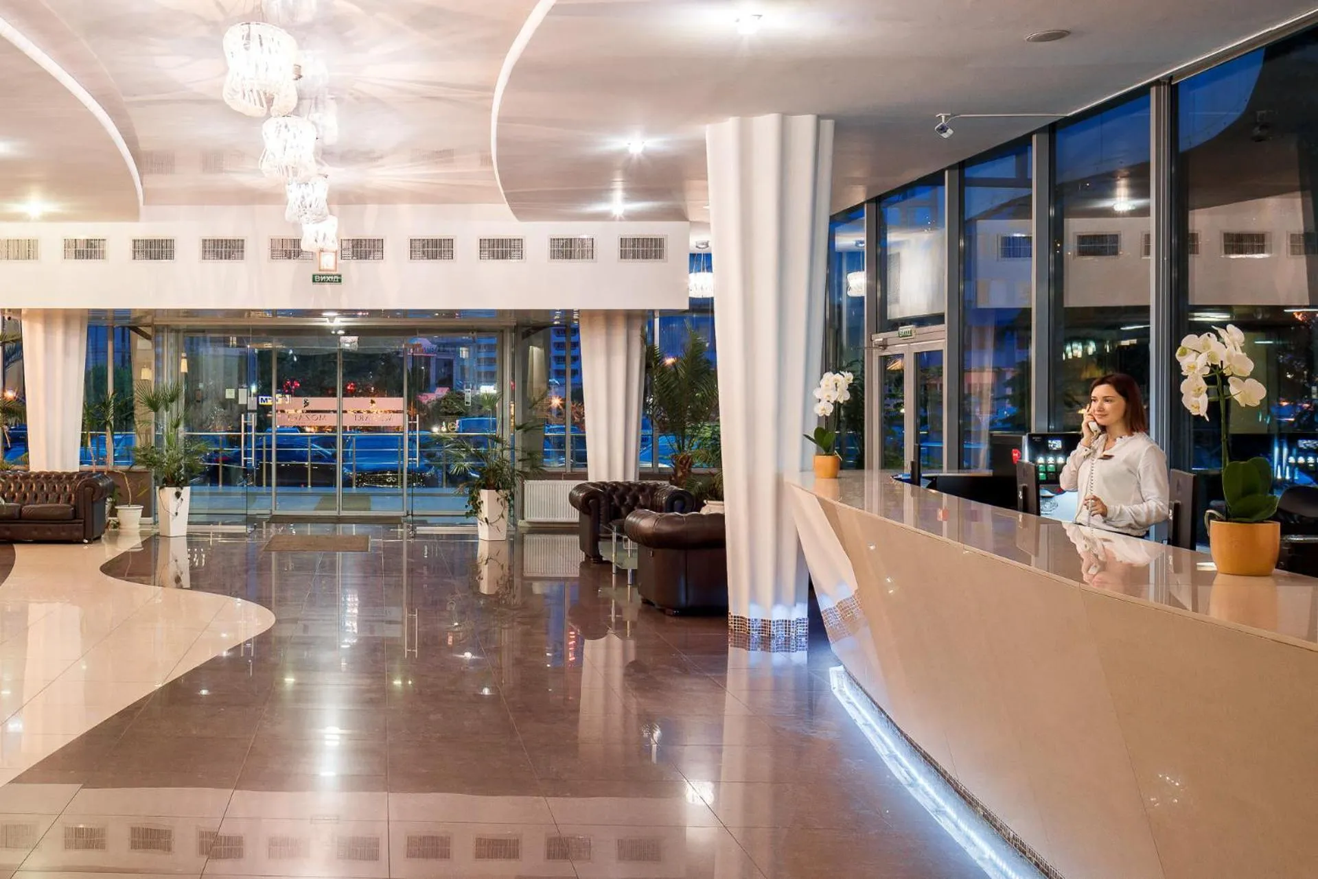 Lobby or reception in OK Odessa