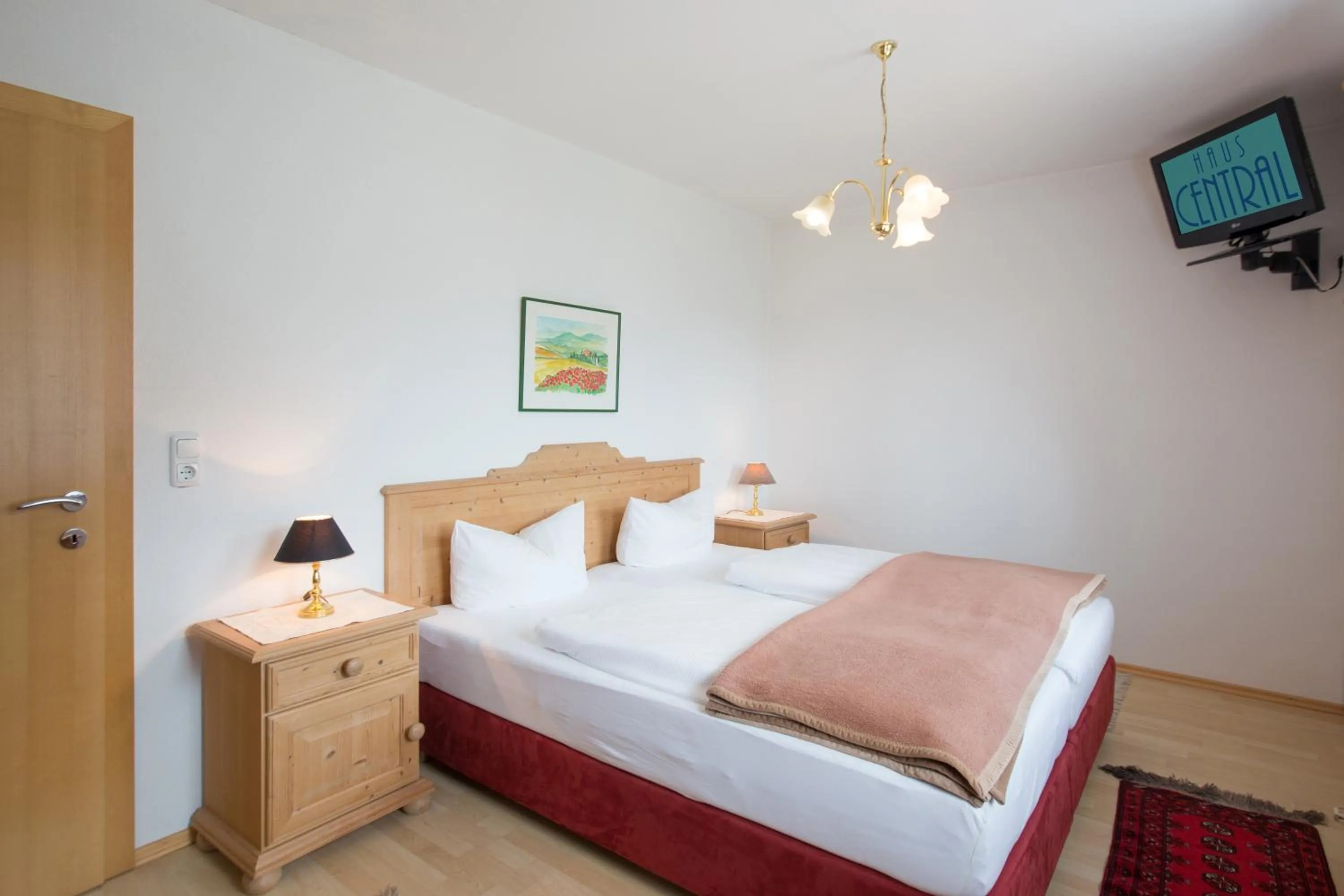 Bedroom, Bed in Apartmenthaus Brixen & Haus Central