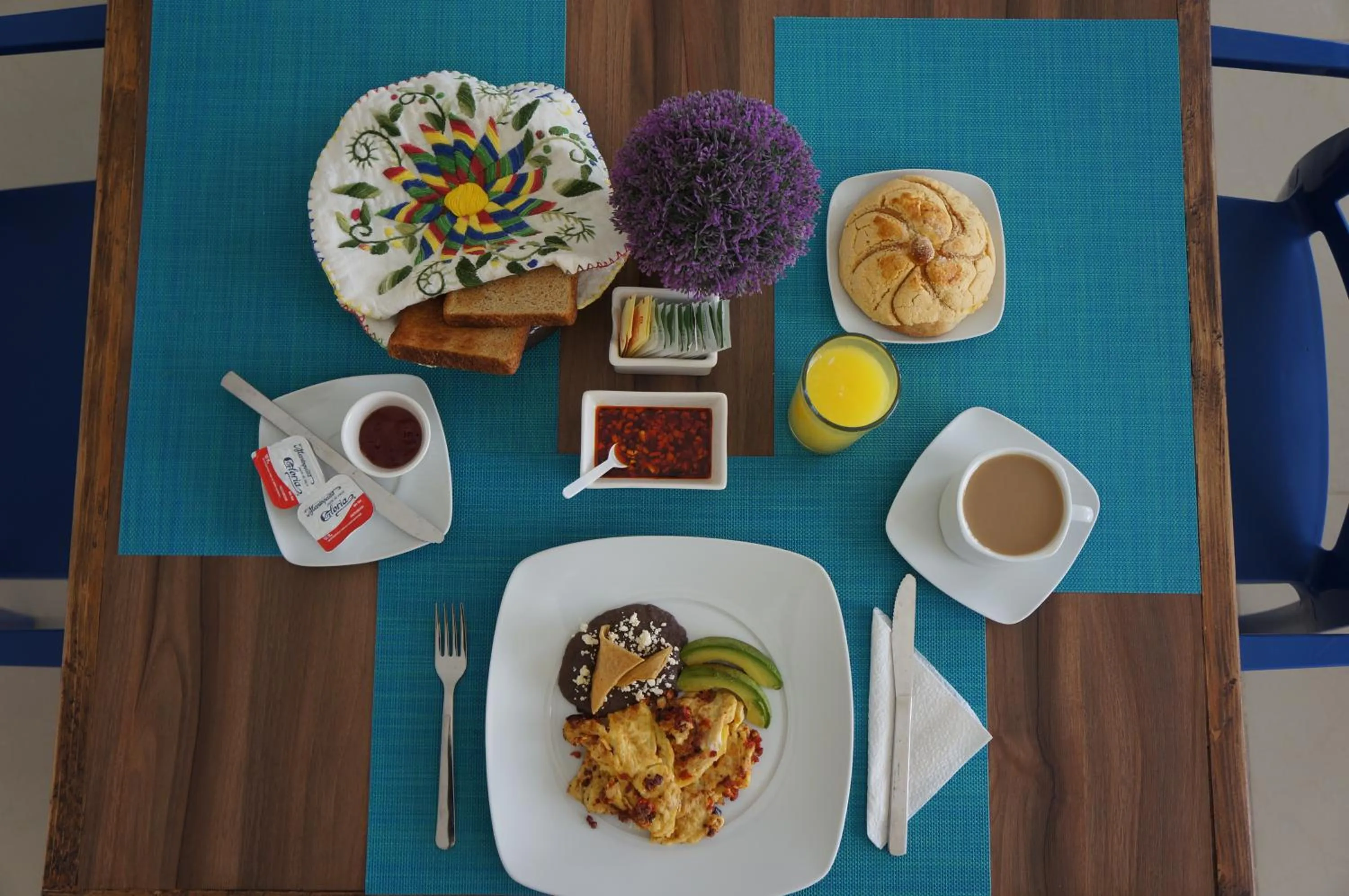 Breakfast in Hotel Mirante Tlaxcala