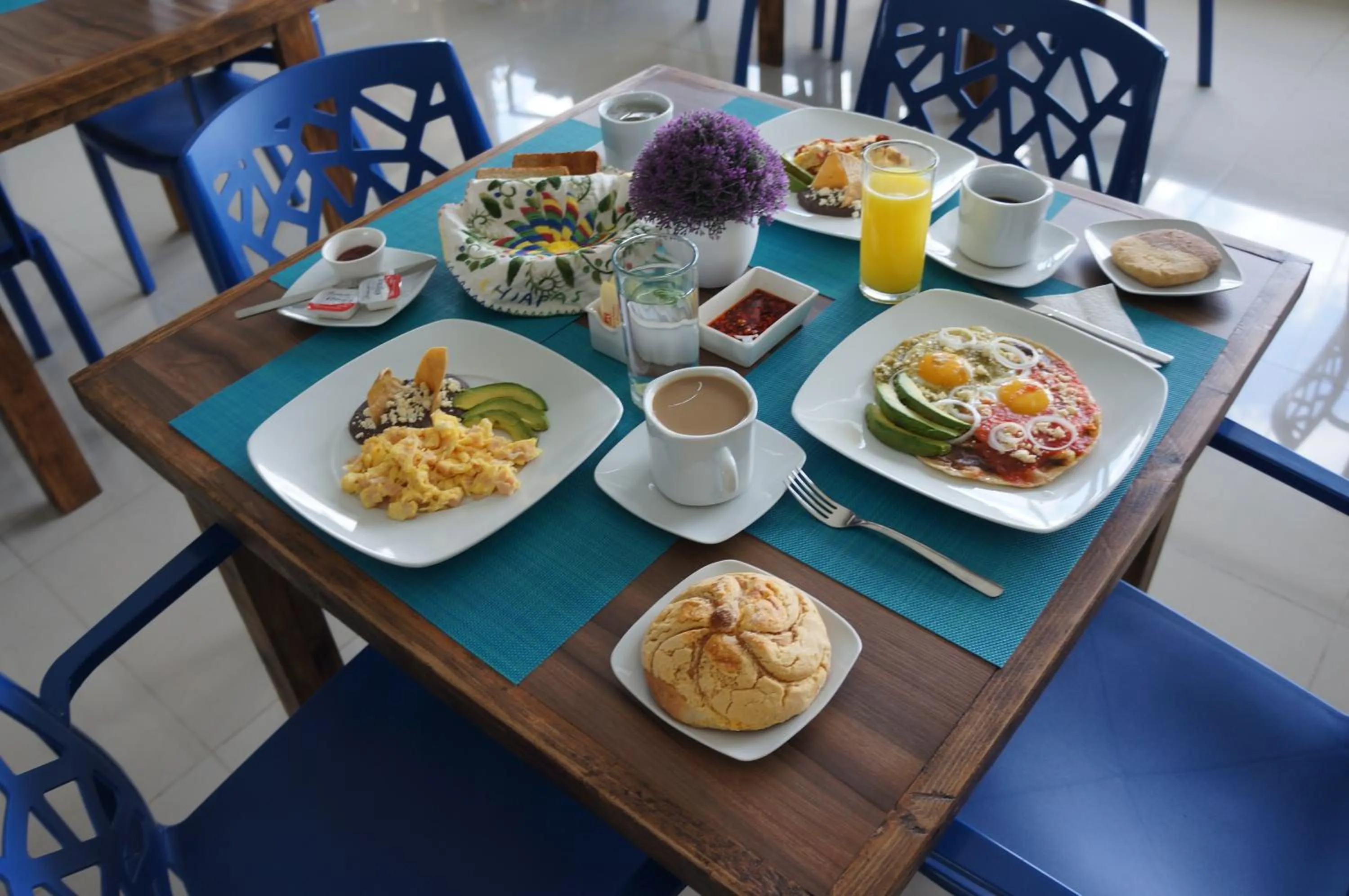 Breakfast in Hotel Mirante Tlaxcala