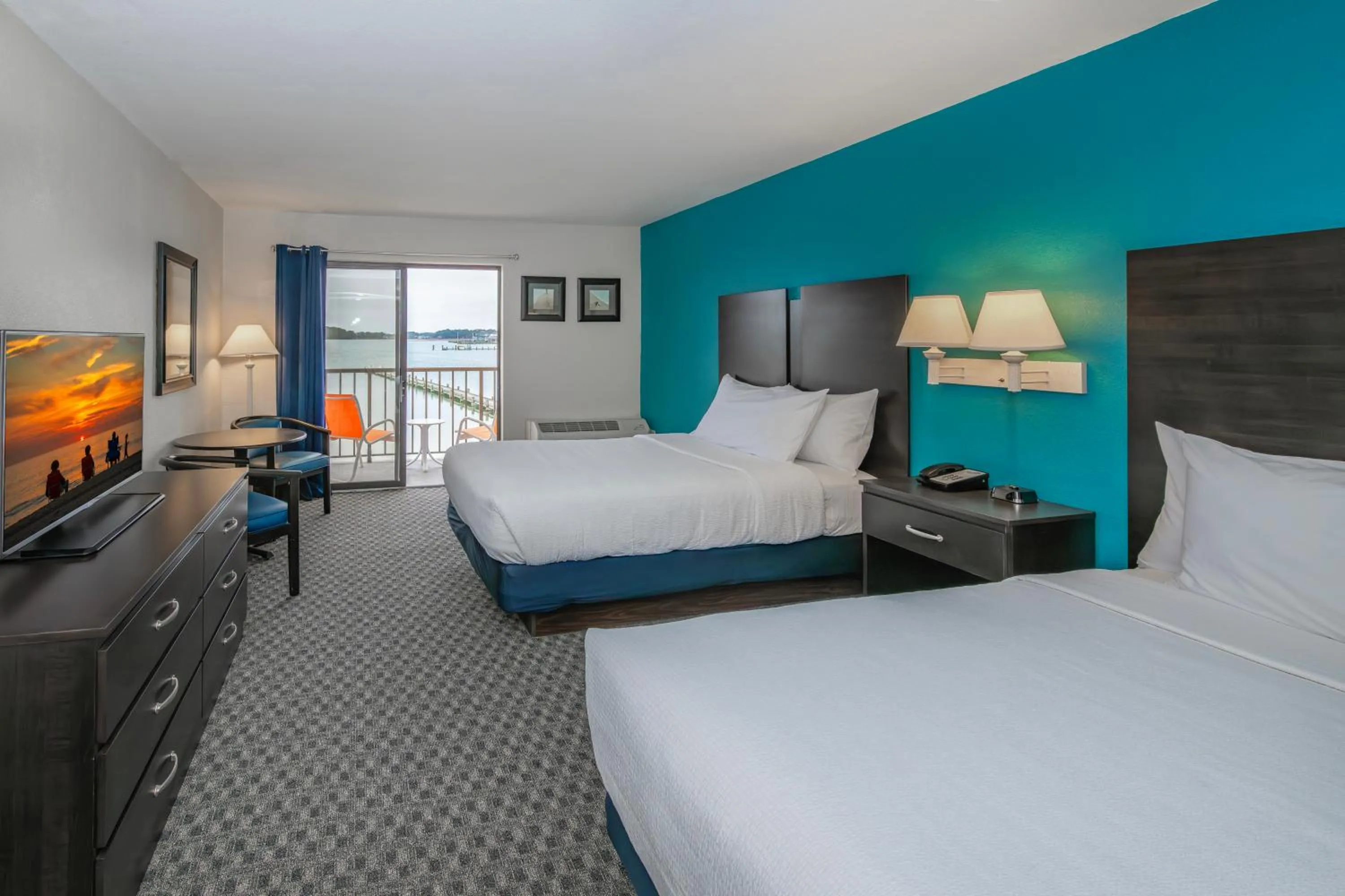 Bed in The Bay Resort