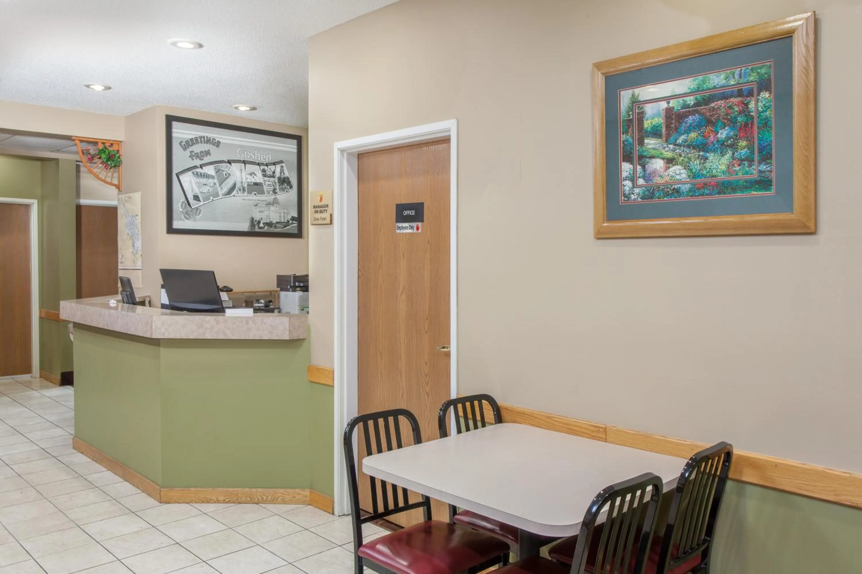 Lobby or reception in Super 8 by Wyndham Goshen