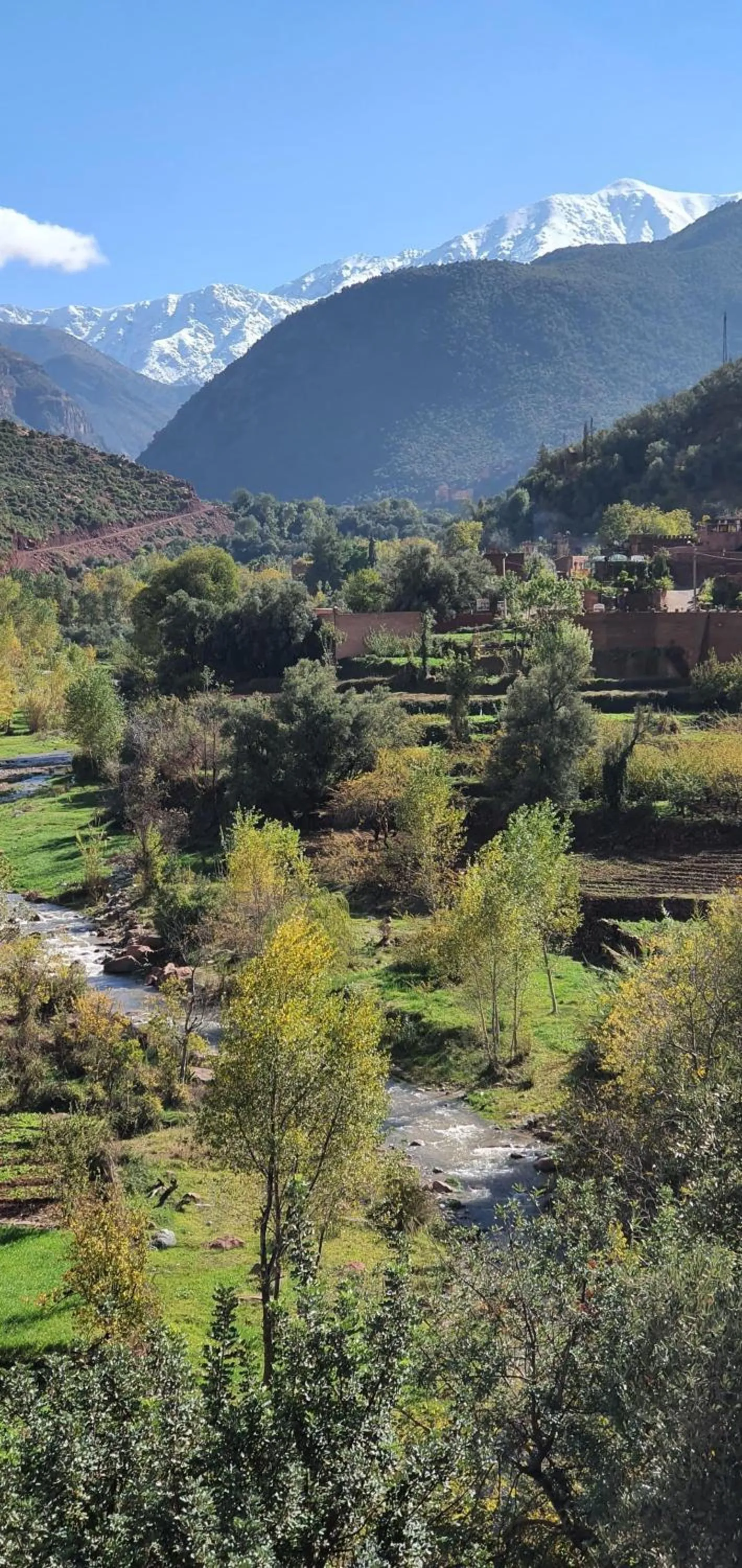 Natural landscape in Top Ourika