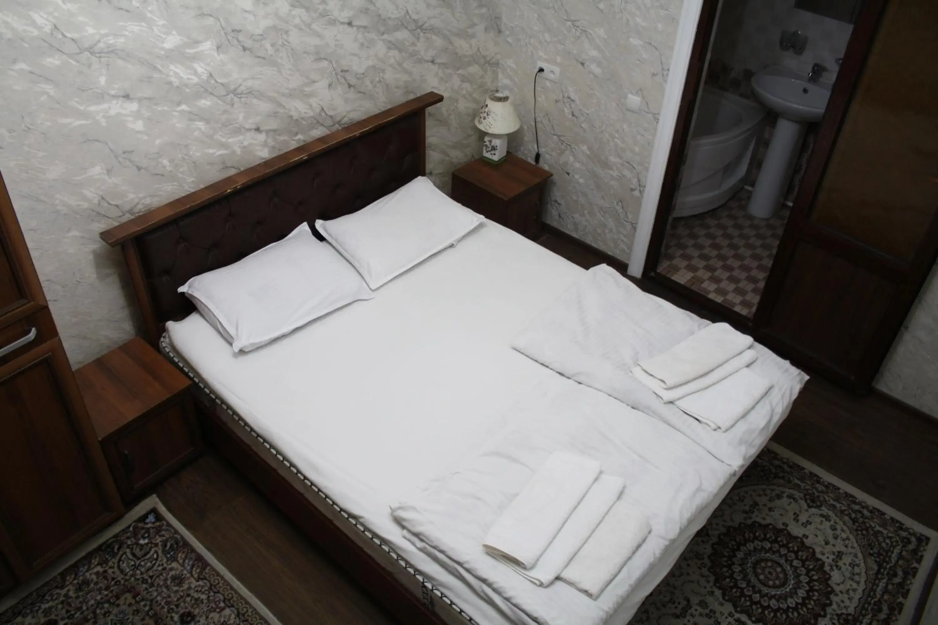 Bed in Tilyakori Hotel Bed in Tilyakori Hotel