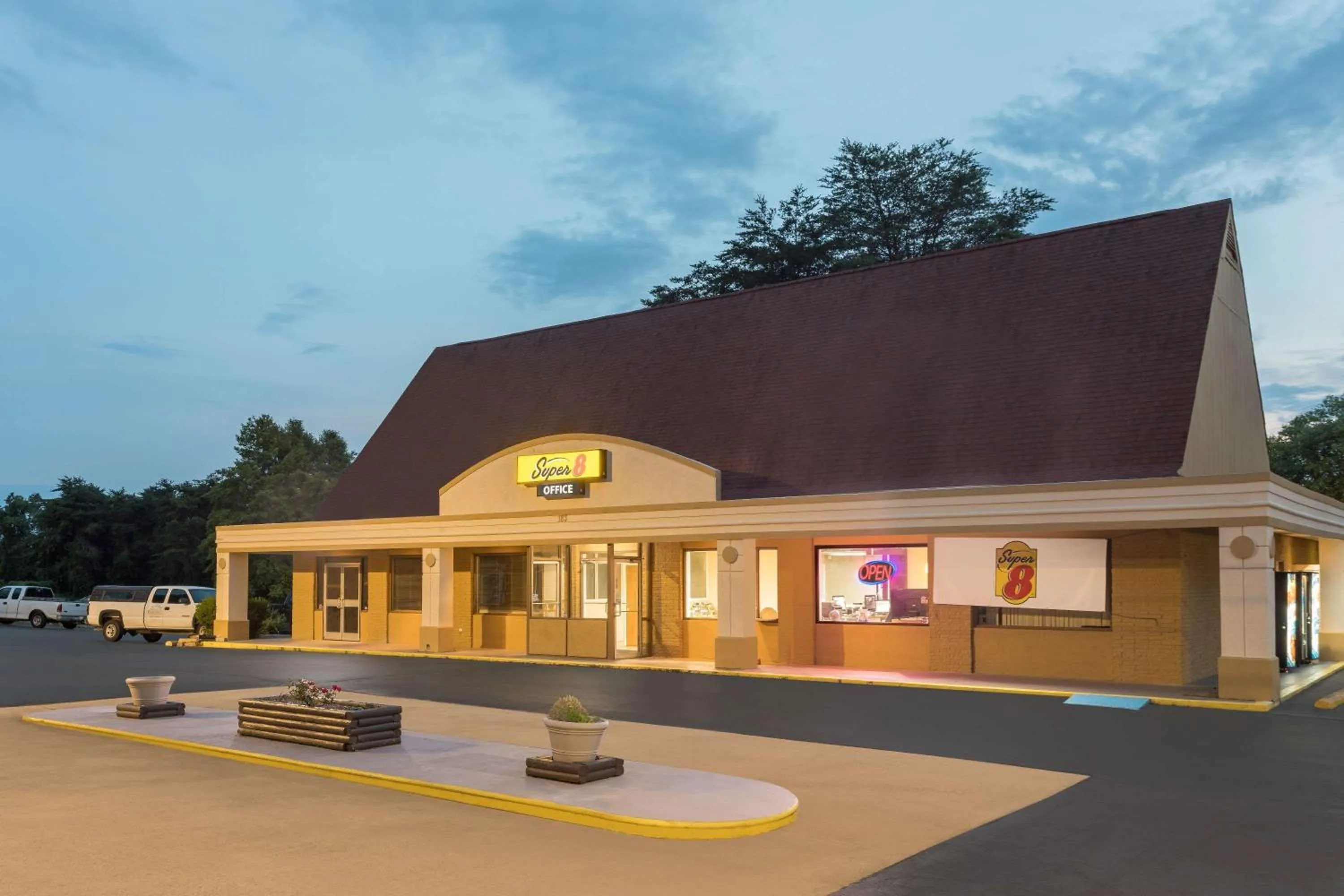 Property building in Super 8 by Wyndham Asheville Airport