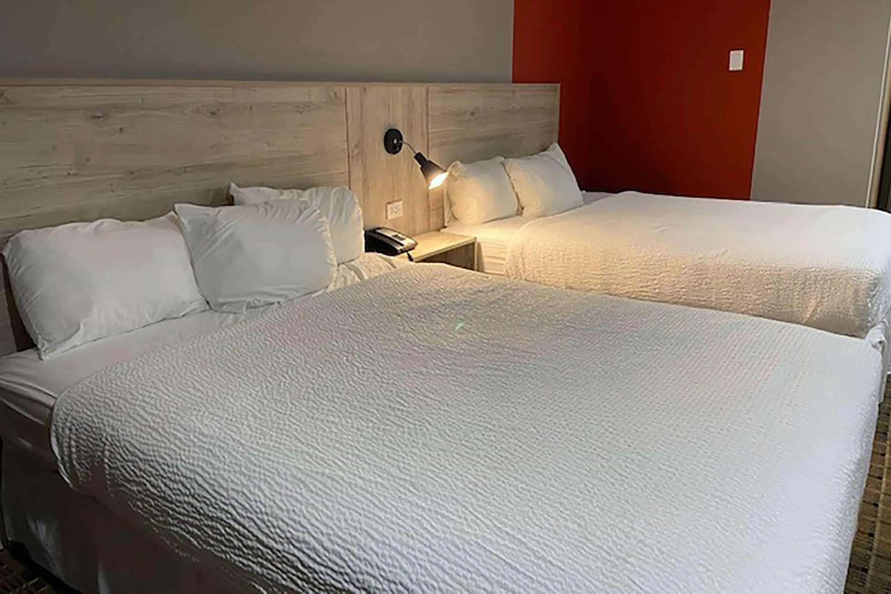 Photo of the whole room, Bed in Ramada by Wyndham Medicine Hat Photo of the whole room, Bed in Ramada by Wyndham Medicine Hat