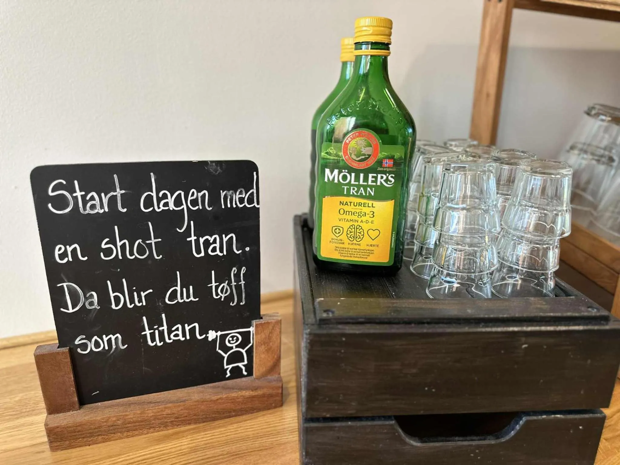 Breakfast in Slobrua Gjestegård