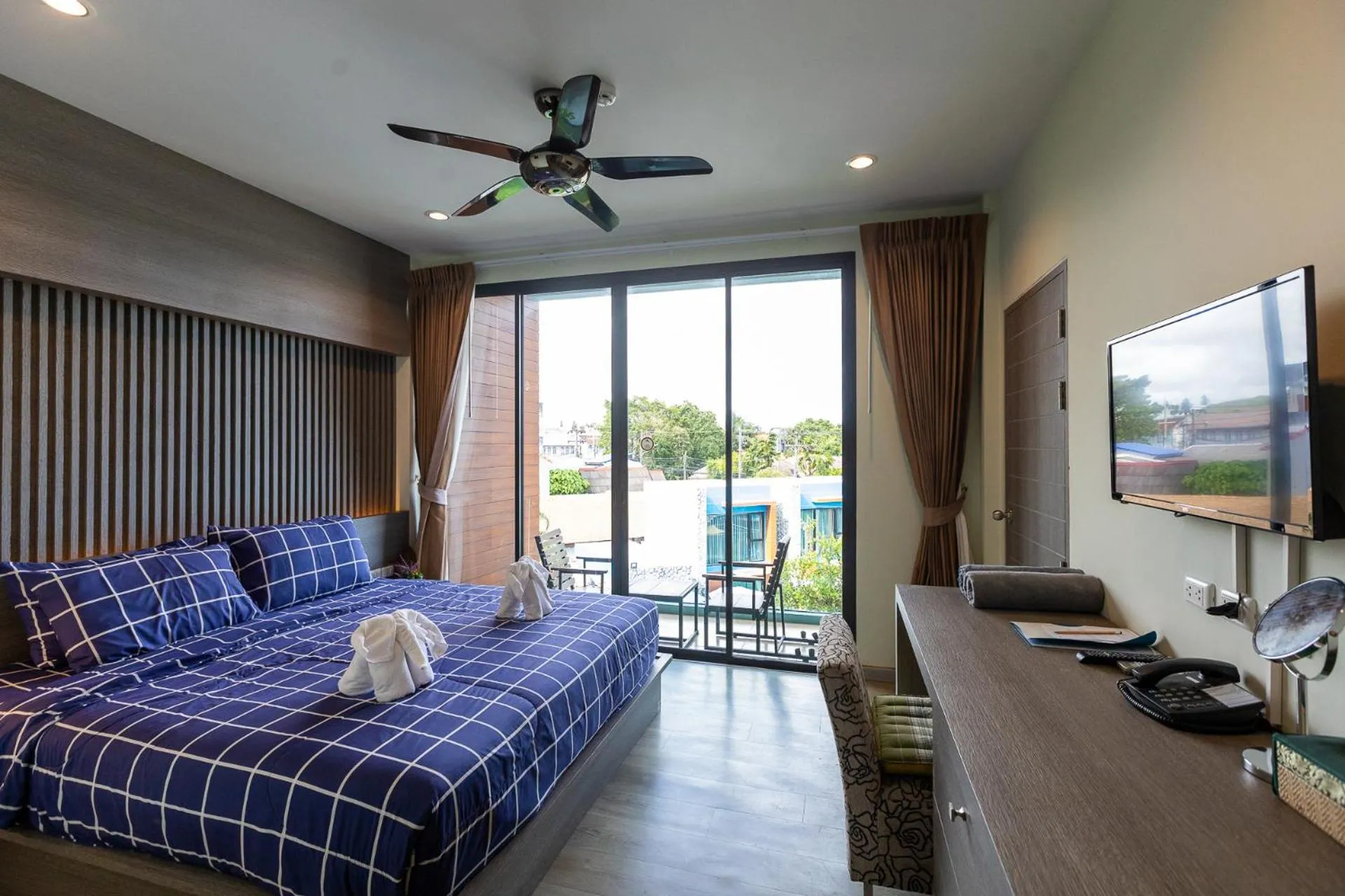 Bedroom, Bed in Peace Blue Naiharn Naturist Resort Phuket SHA Extra Plus