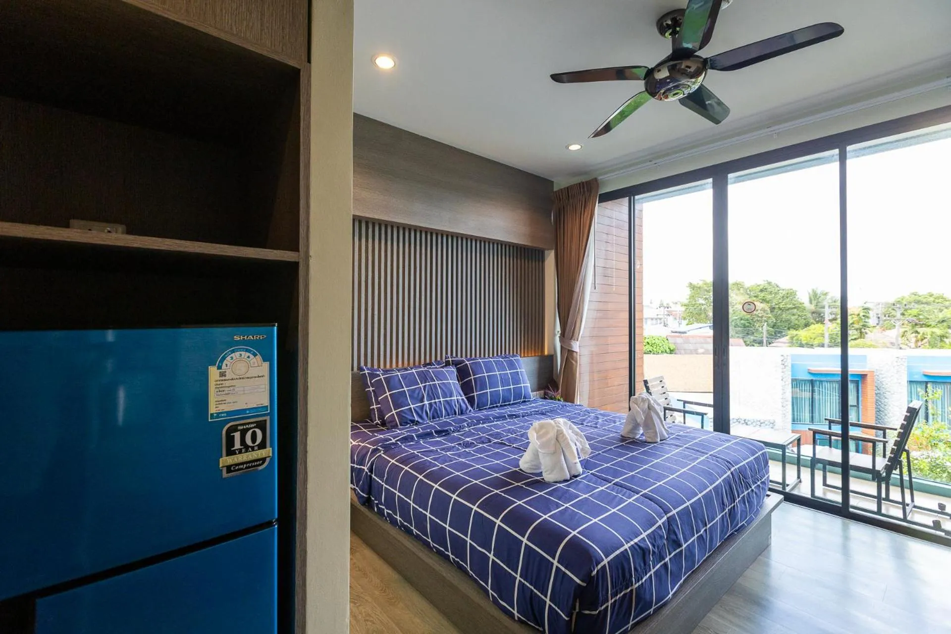 Bedroom, Bed in Peace Blue Naiharn Naturist Resort Phuket SHA Extra Plus